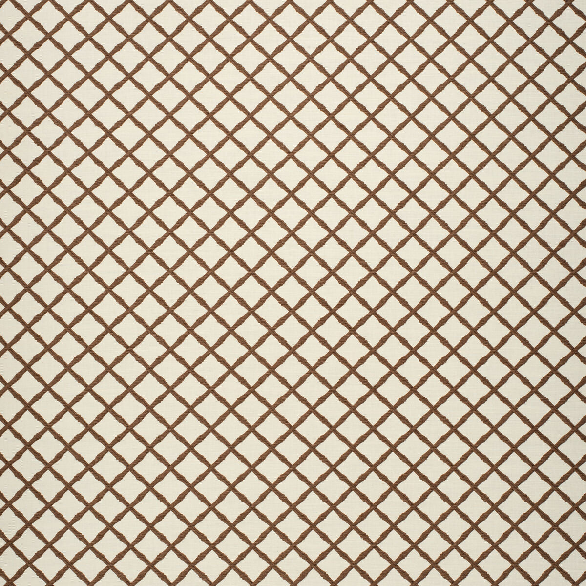 Bamboo Trellis - Brown - Lee Jofa Fabric
