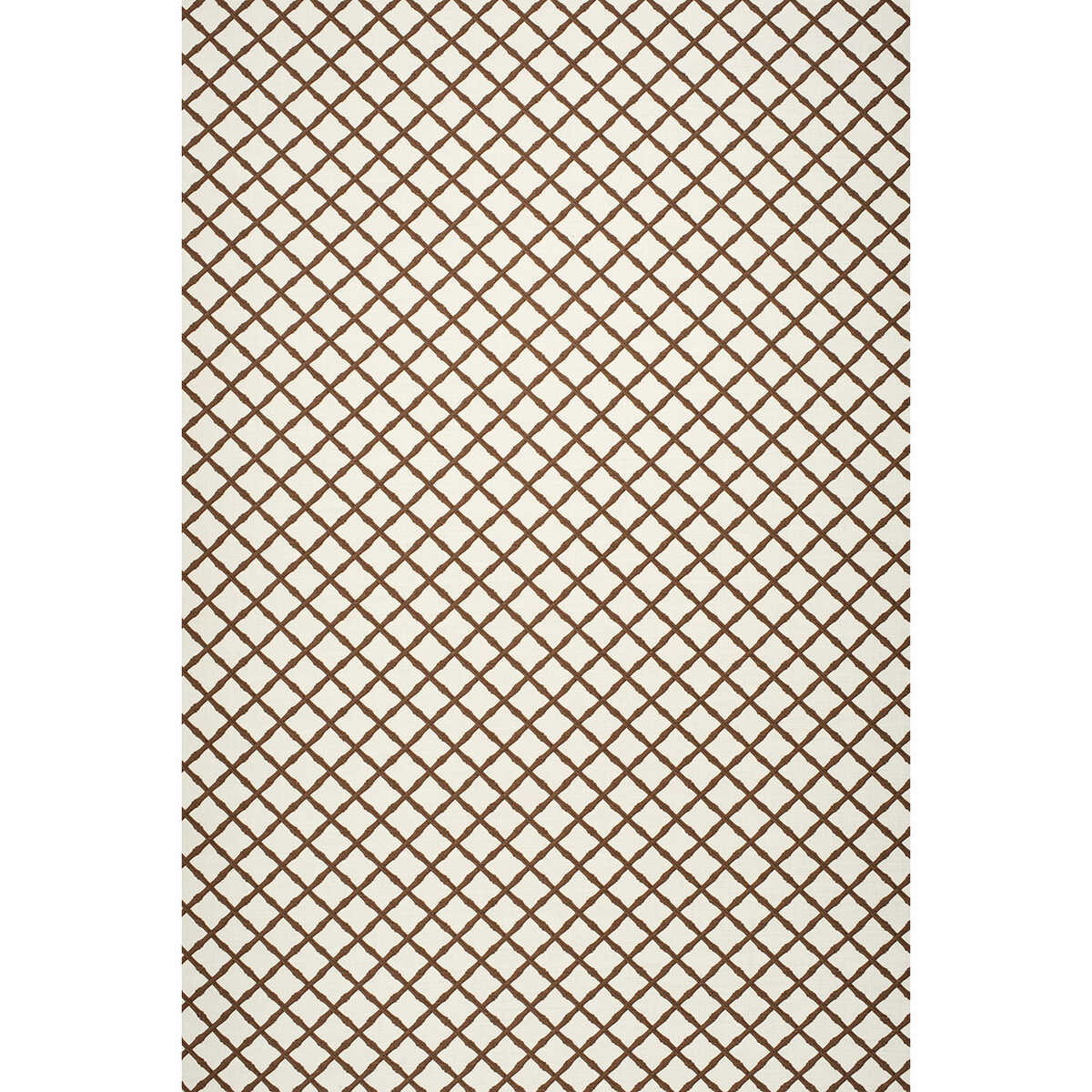 Bamboo Trellis - Brown - LEE JOFA Fabric
