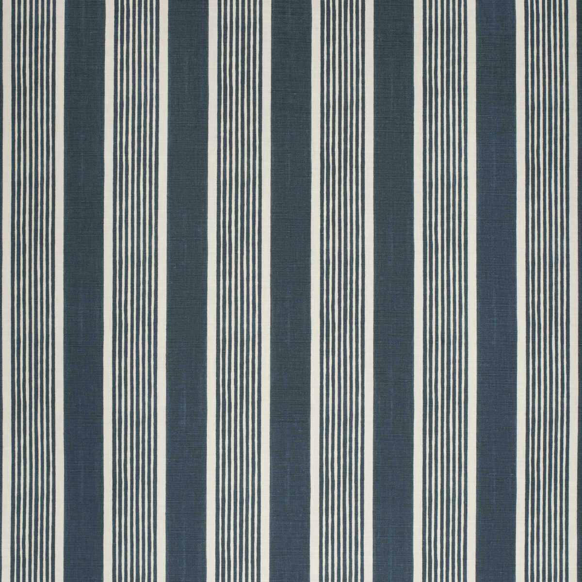 Elba Stripe - Navy - LEE JOFA Tela