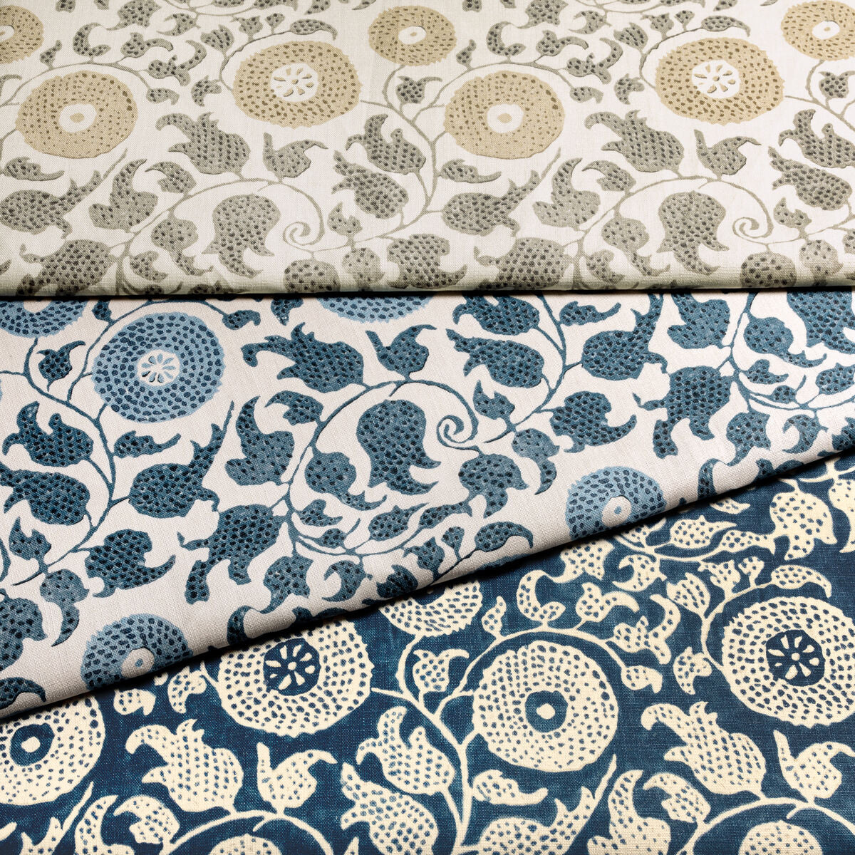 Eldora Print - Slate - Lee Jofa Tela