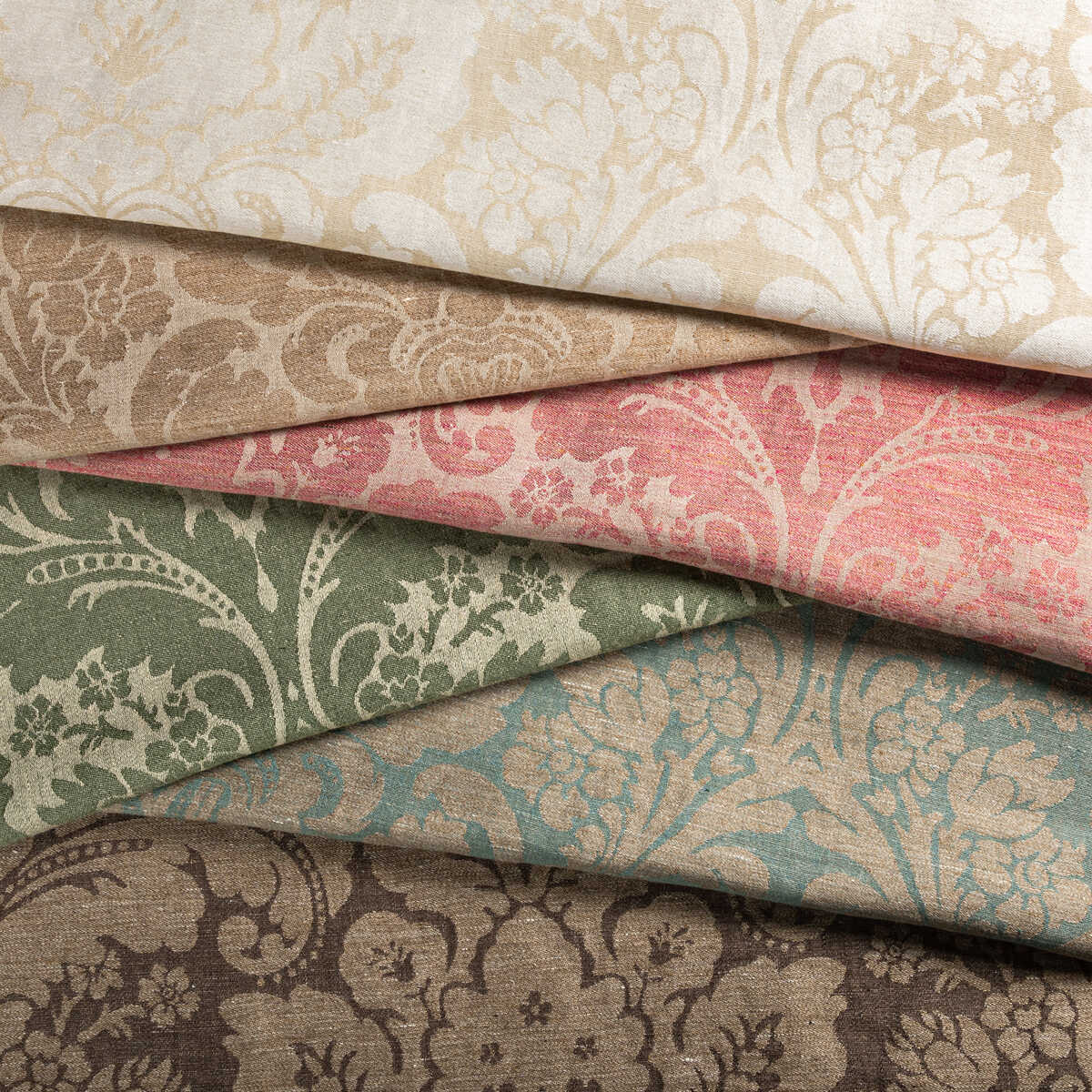 Acanthus Damask - Berry - LEE JOFA Tela