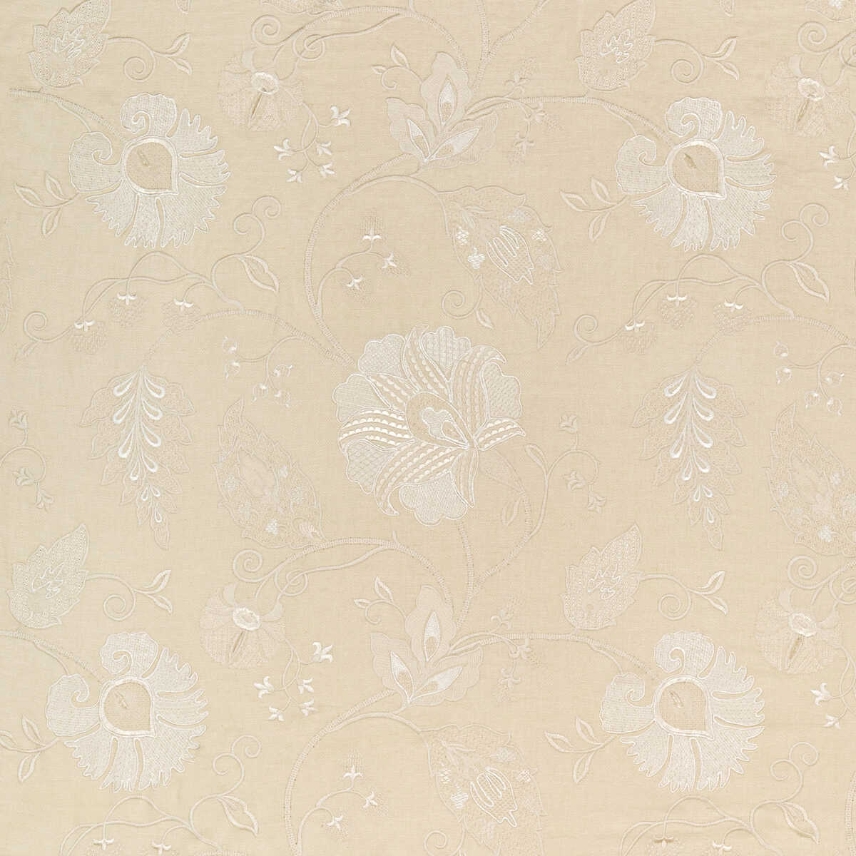 Shiraz Emb - Stone/Ivory