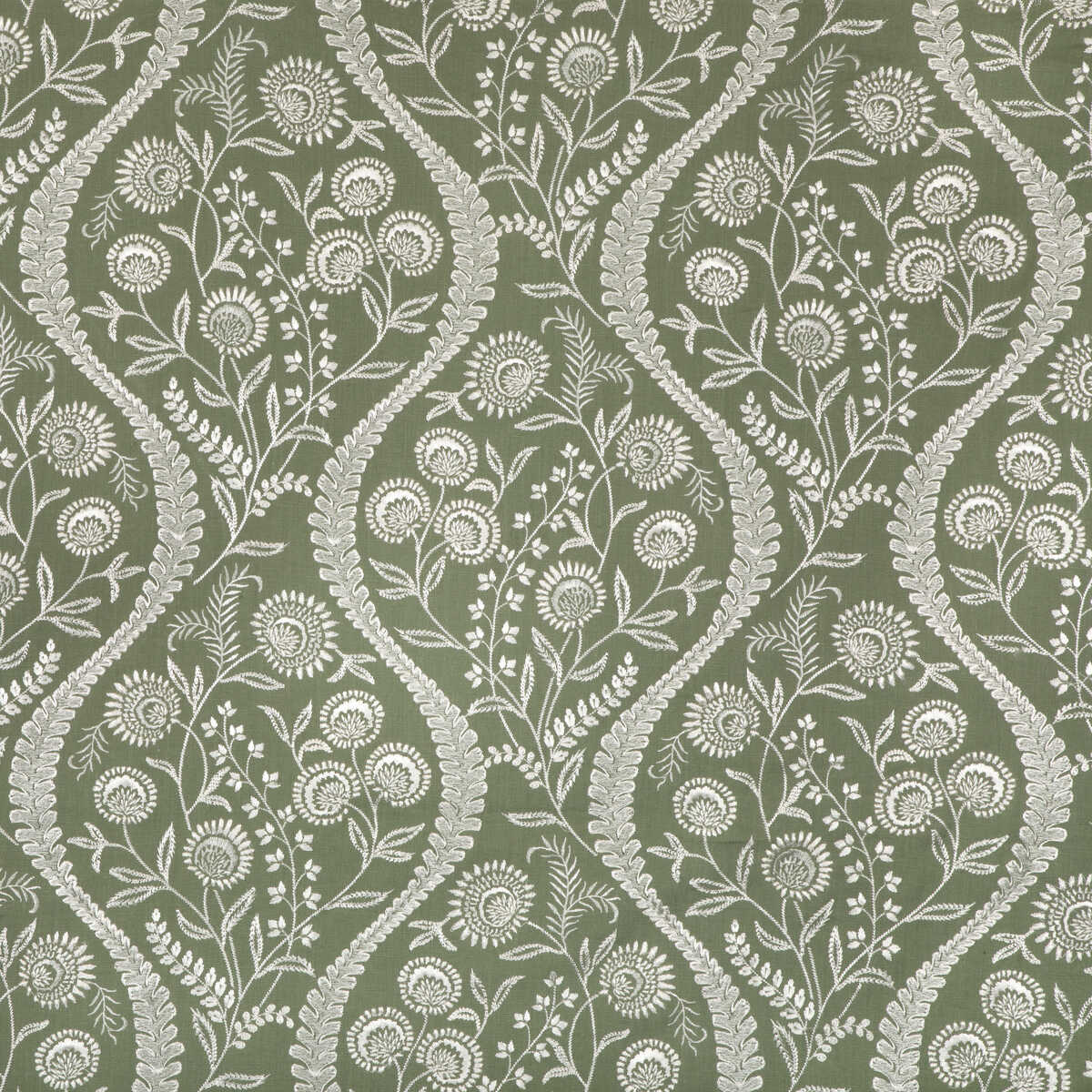 Floriblanca - Green - LEE JOFA Tela