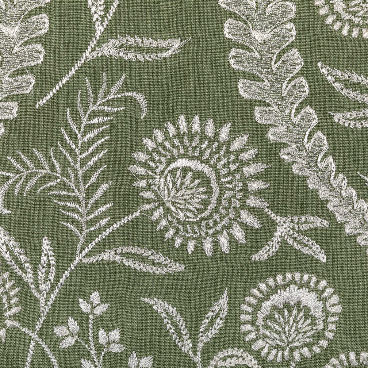 Floriblanca - Green - LEE JOFA Tela