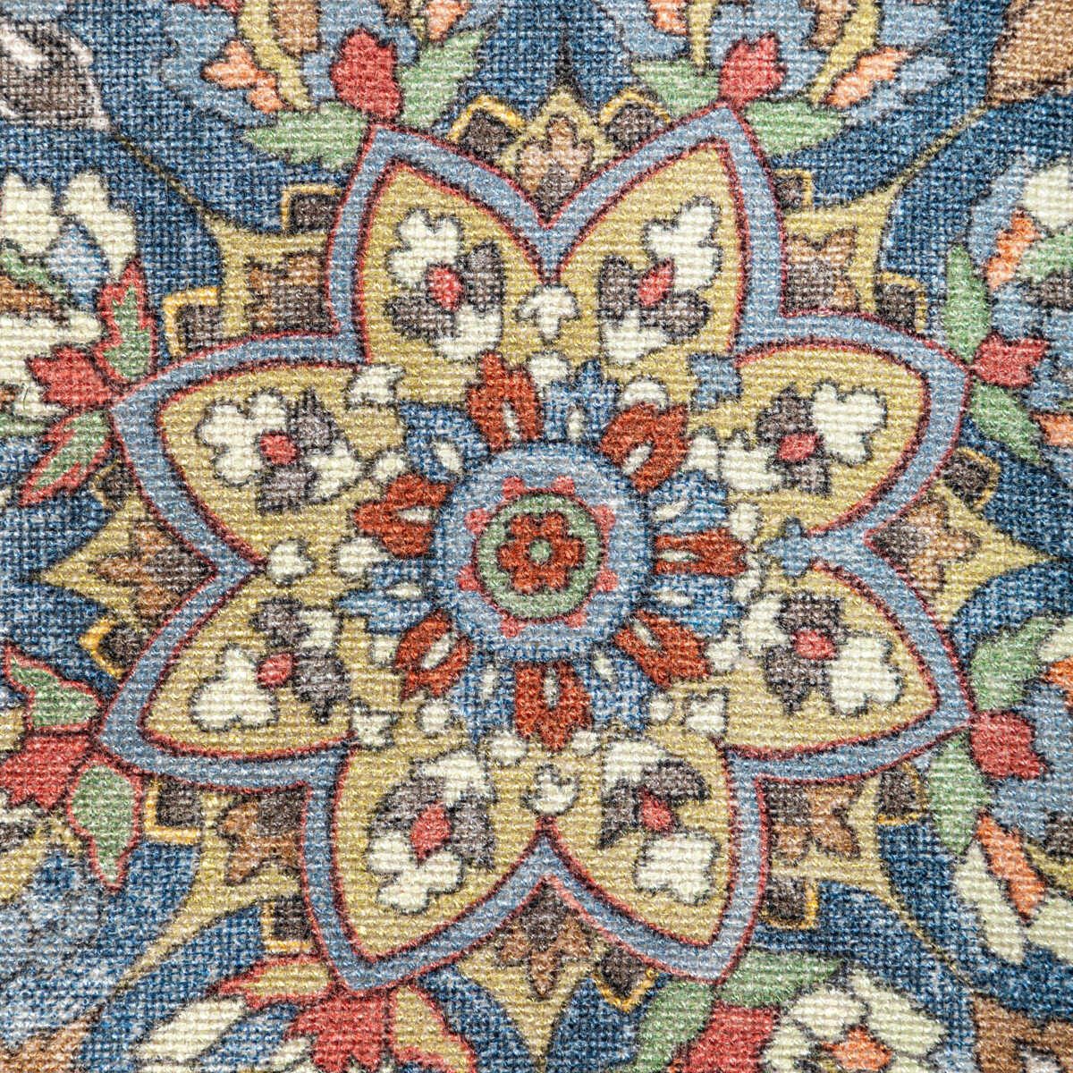 Granada Print - Denim - LEE JOFA Fabric
