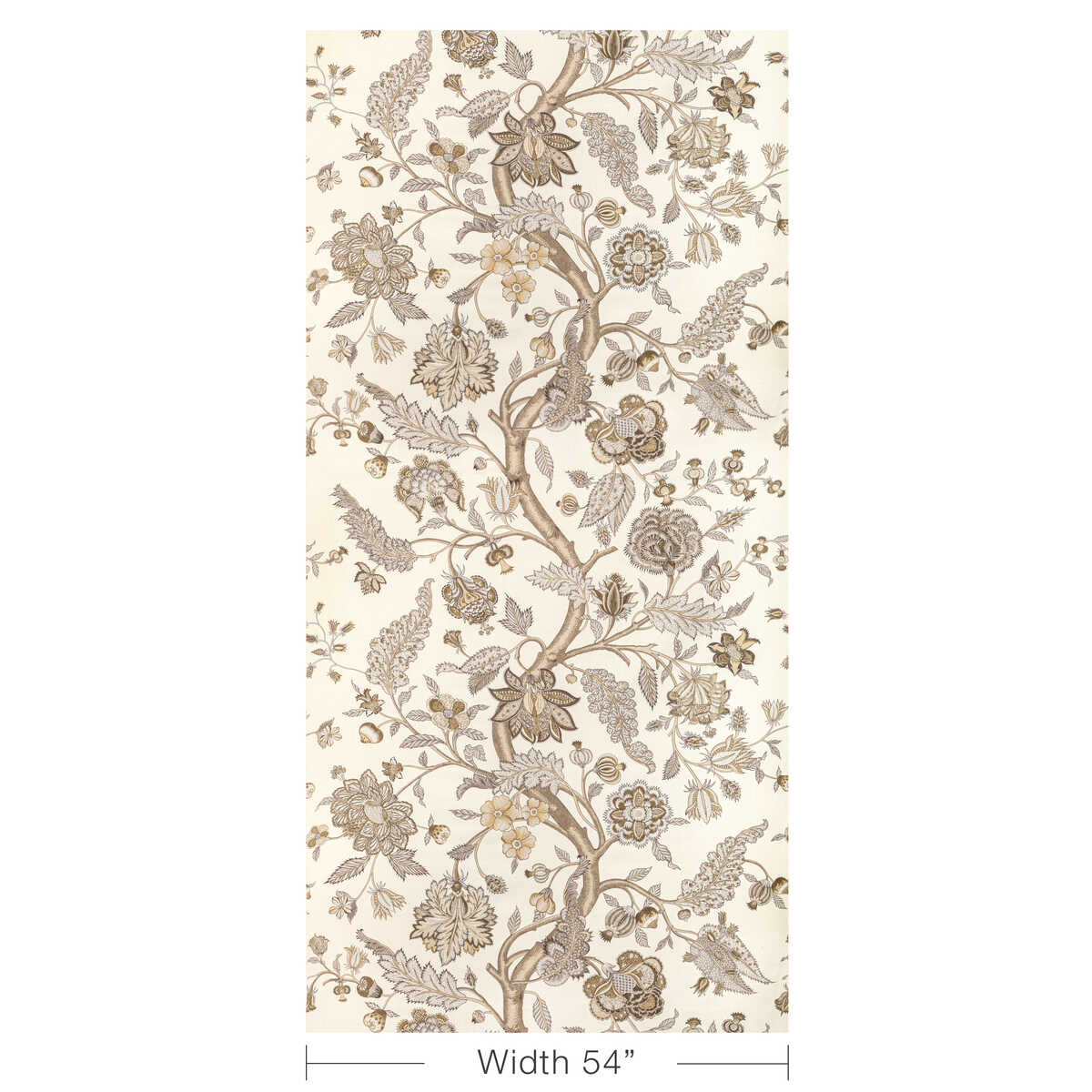 Palampore Print - Stone - LEE JOFA Fabric