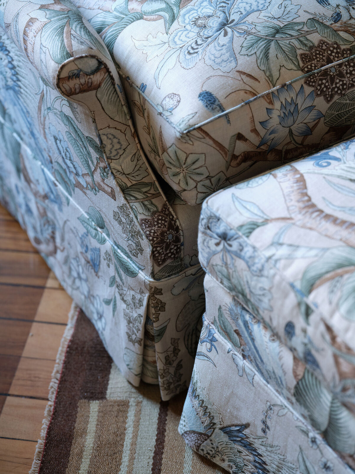 Greenfield Print - Sky - Lee Jofa Fabric