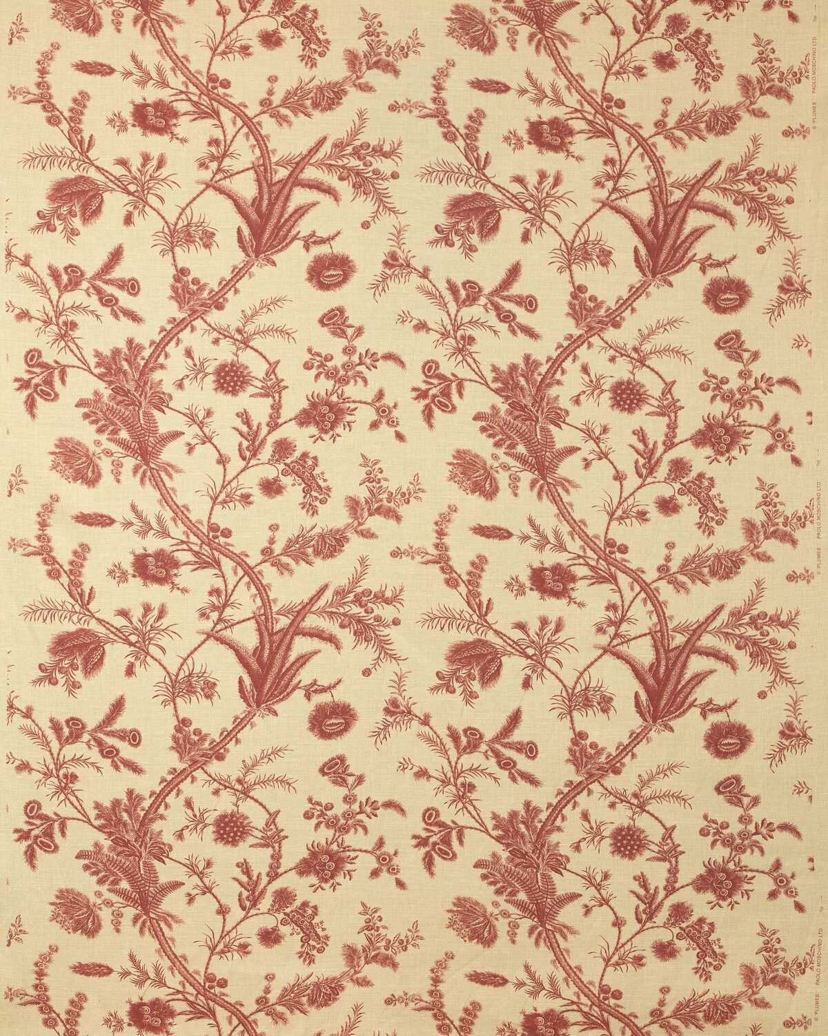 Plumes - Crimson - LEE JOFA Fabric