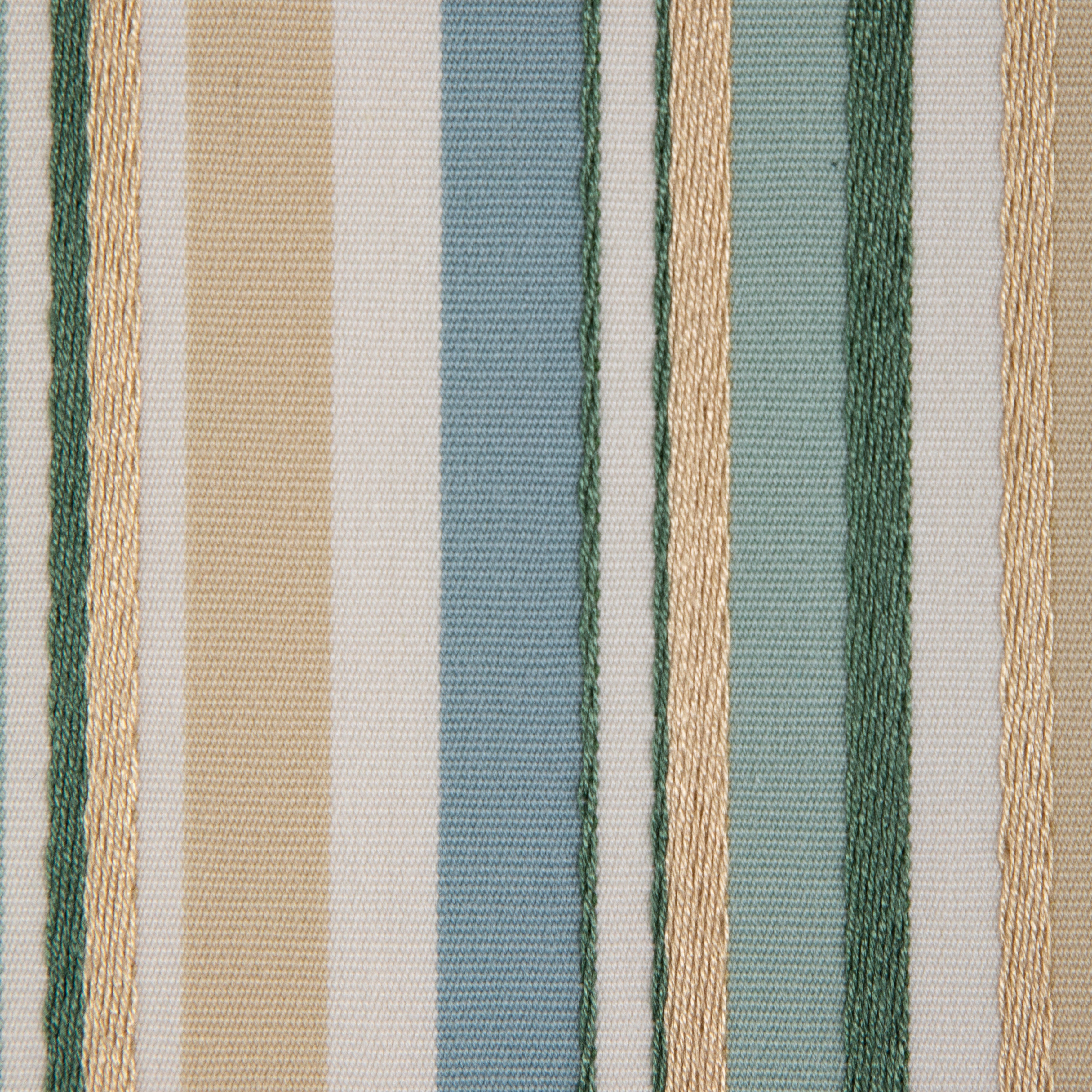 Siders Stripe - Aqua/Sand - Lee Jofa Fabric