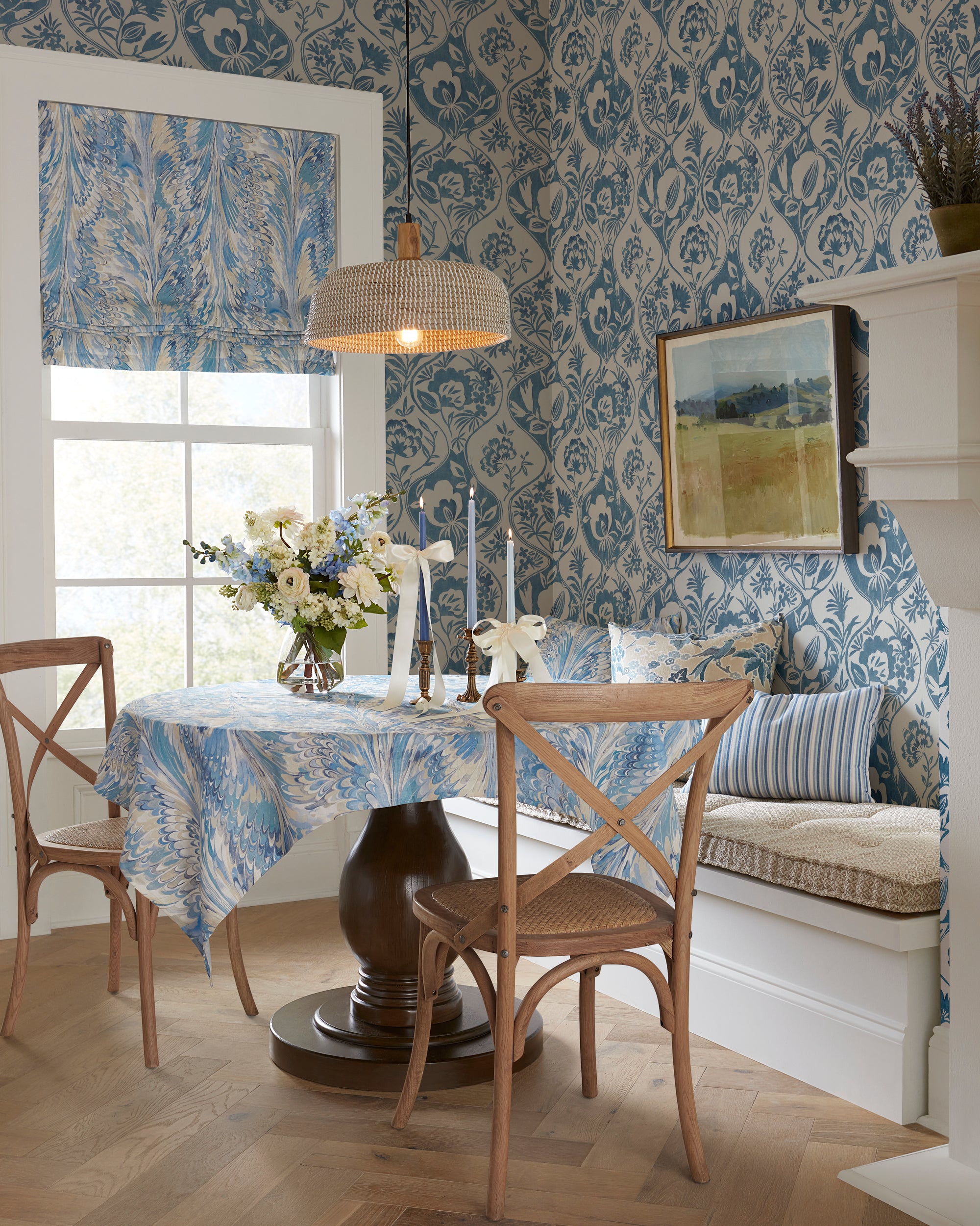 Sandbanks Stripe - Capri/Sky - Lee Jofa Fabric