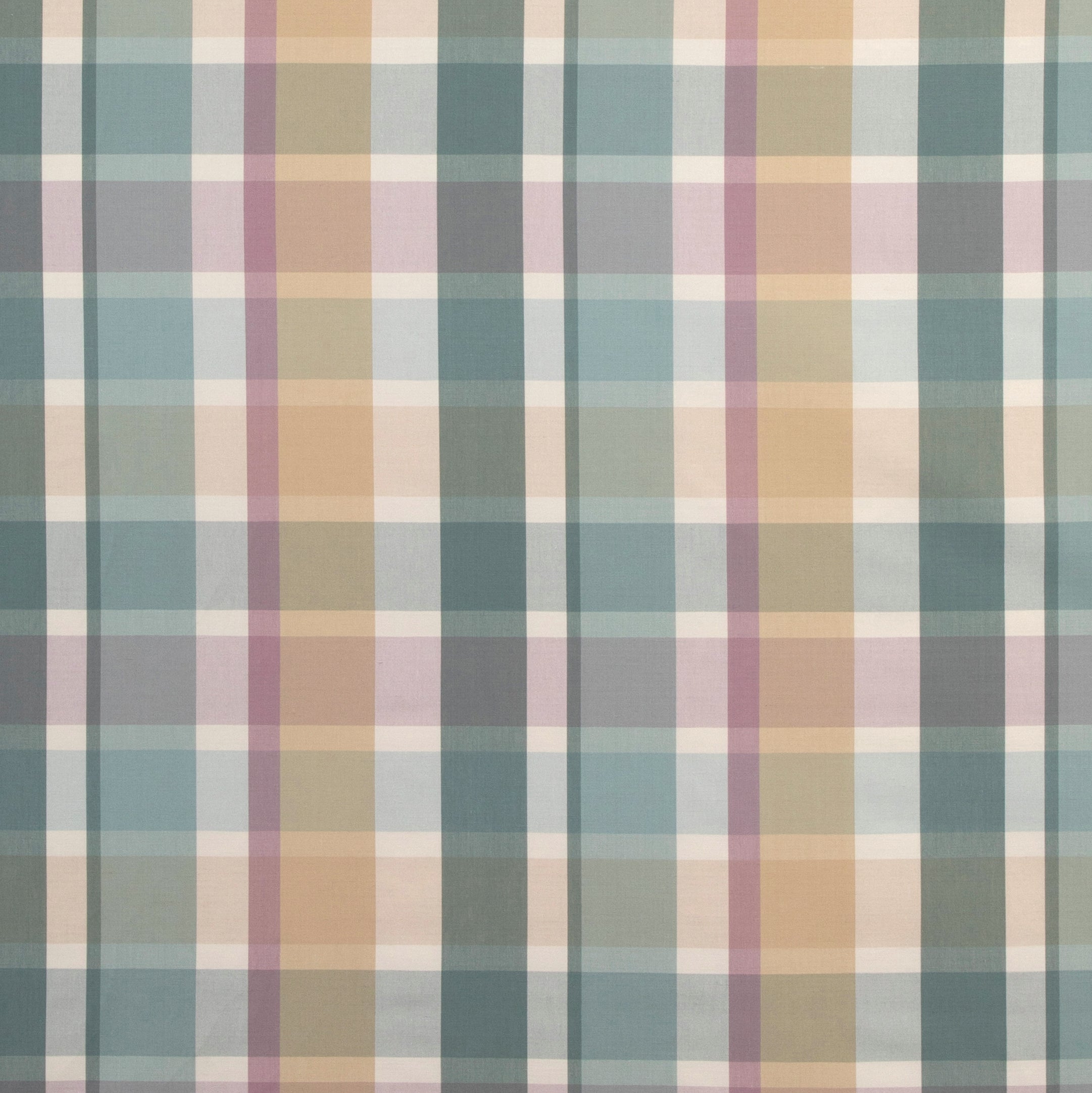 Fisher Plaid - Lake/Sand - Lee Jofa Fabric