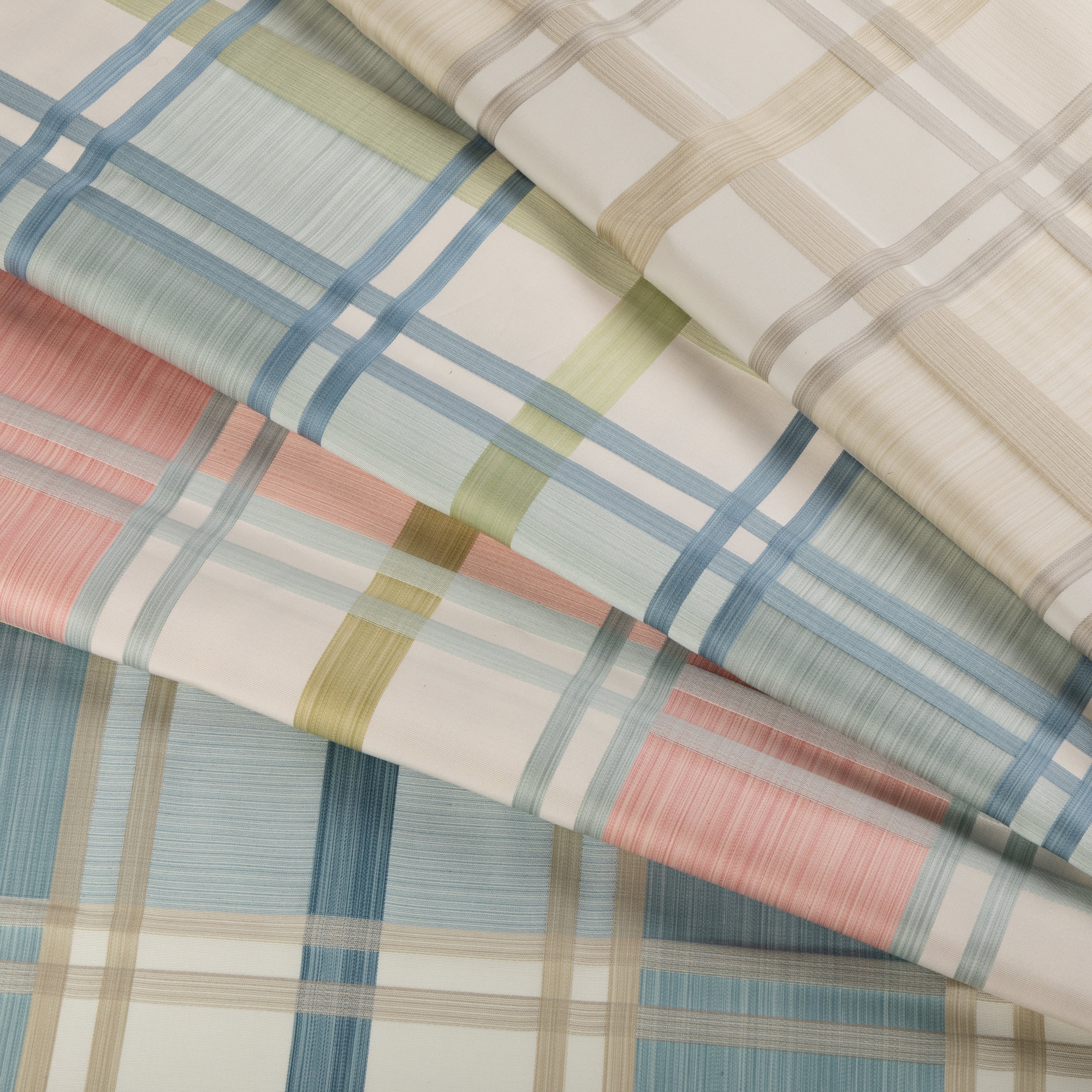 Davies Plaid - Aqua/Leaf - Lee Jofa Fabric