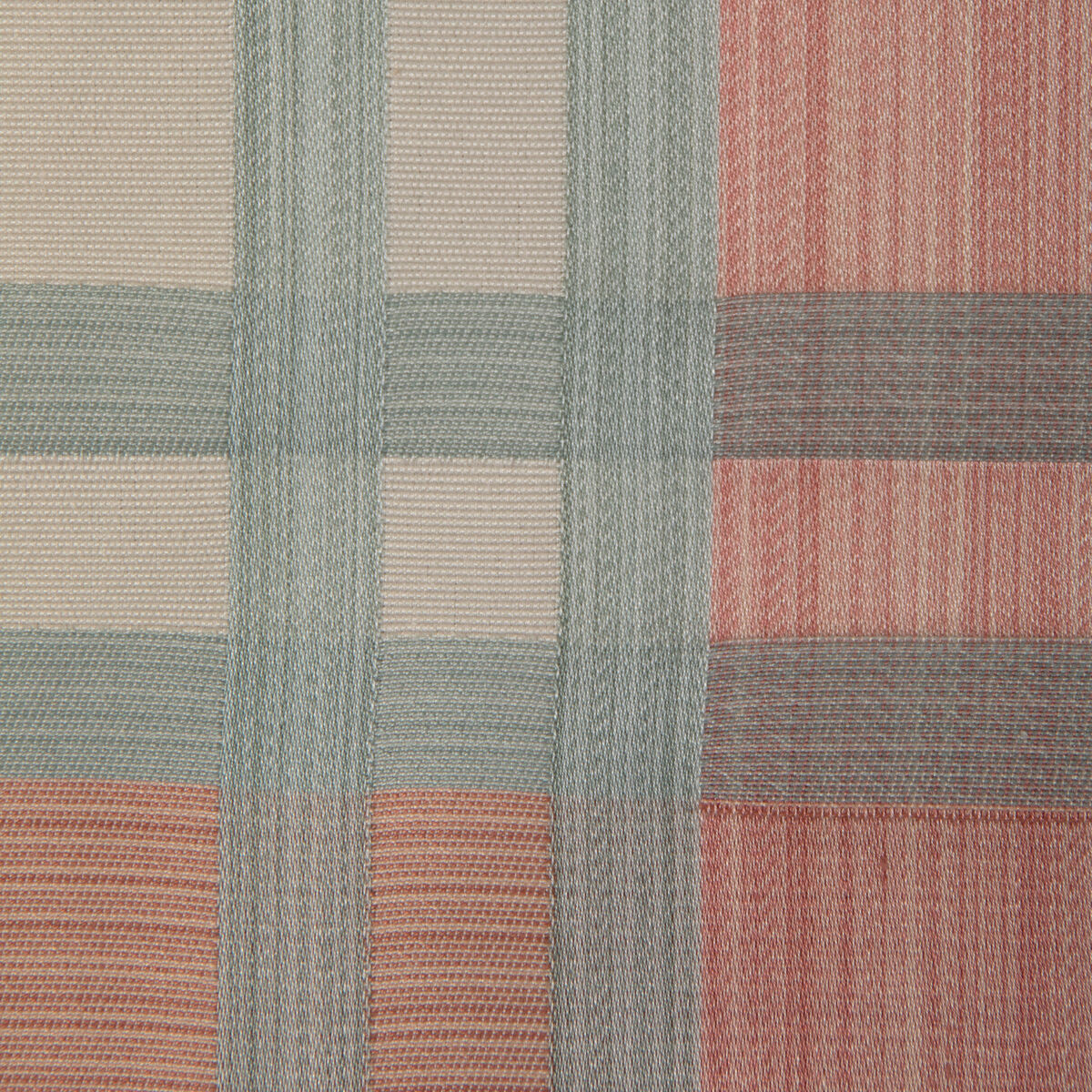 Davies Plaid - Petal/Kiwi - Lee Jofa Fabric