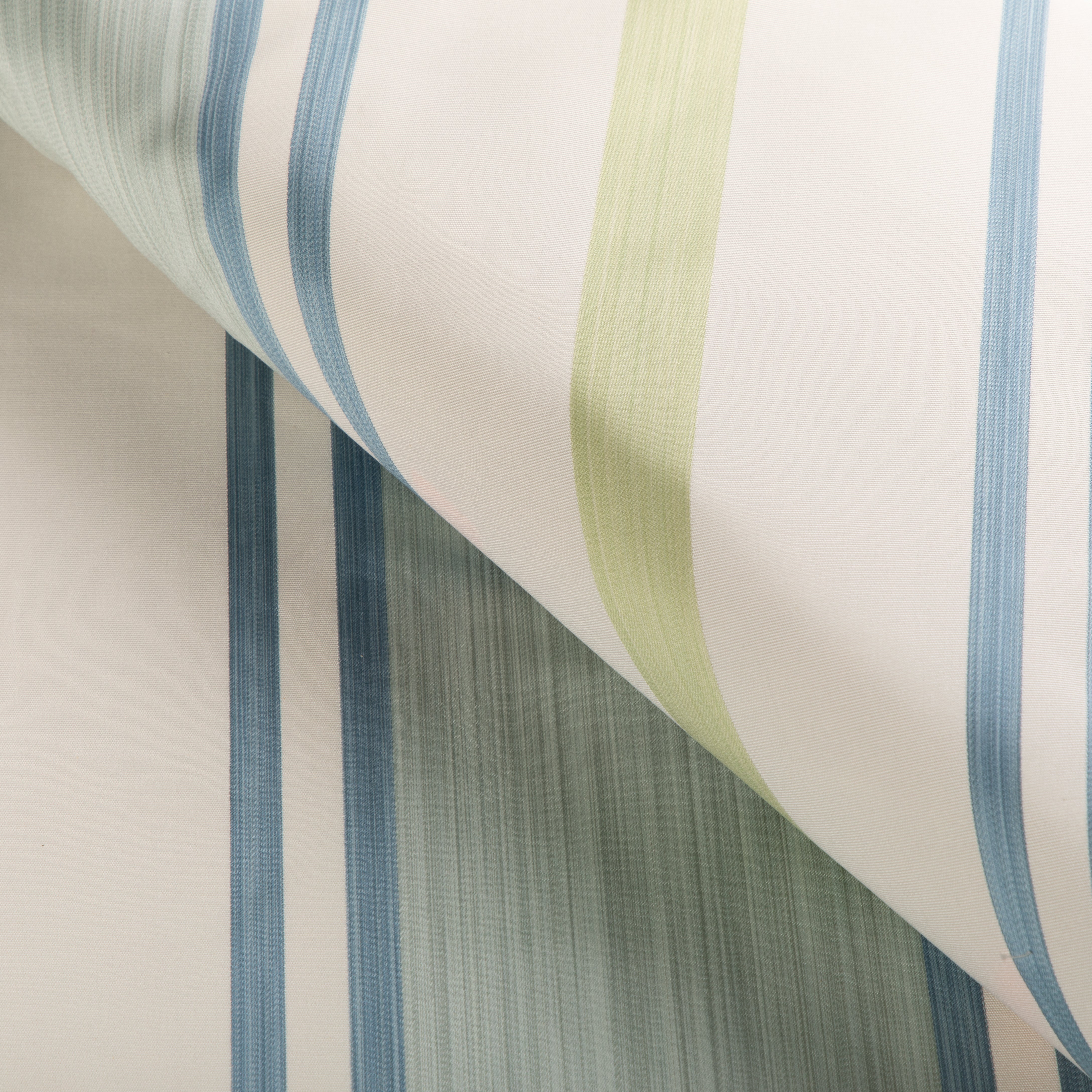 Davies Stripe - Aqua/Leaf - Lee Jofa Fabric