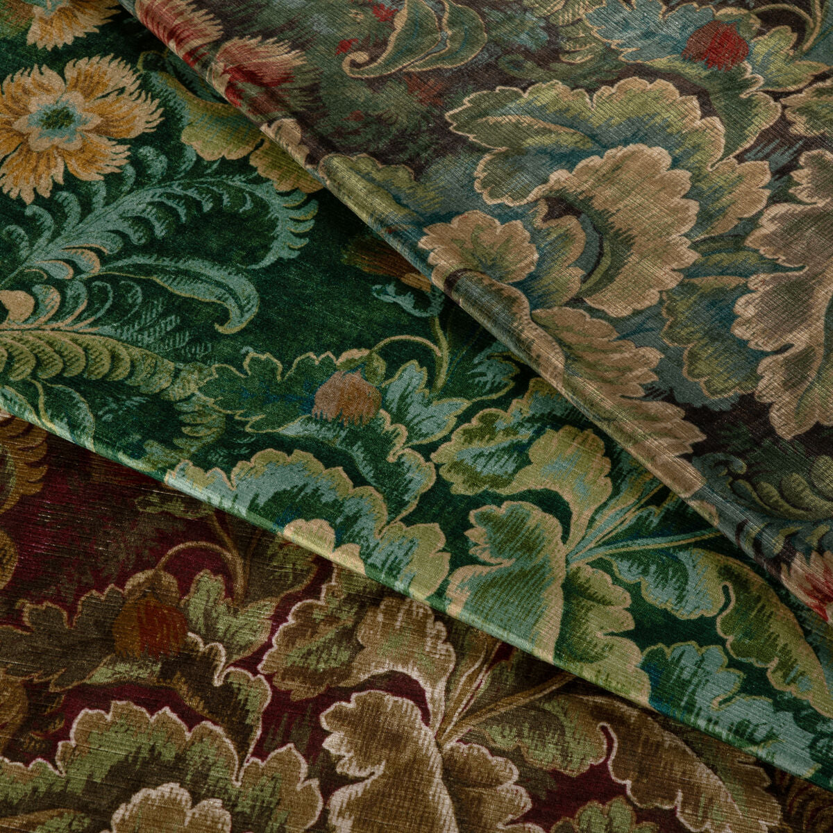 Barwick Velvet - Garnet - Lee Jofa Tela