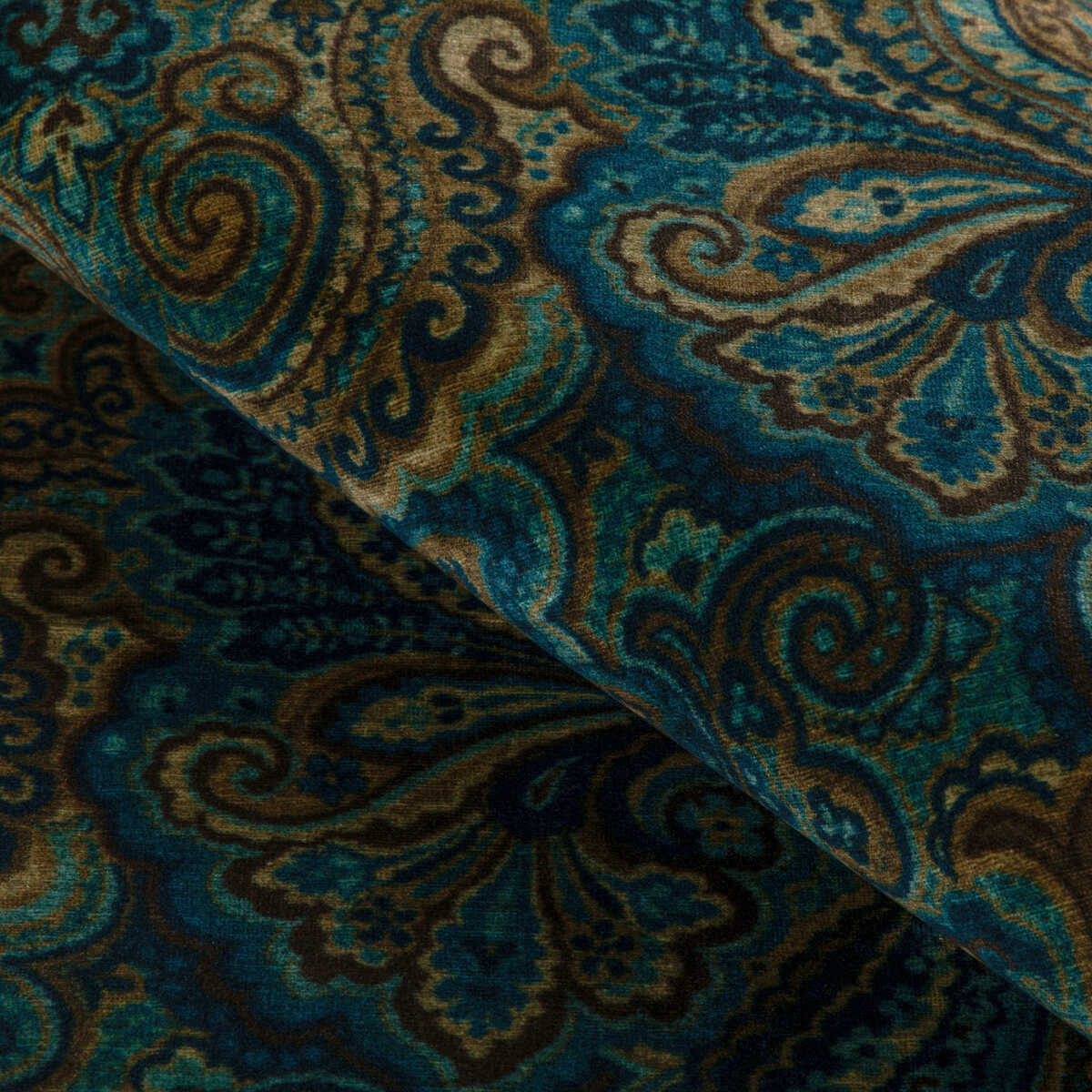 Carswell Velvet - Marine/Sky - LEE JOFA Fabric