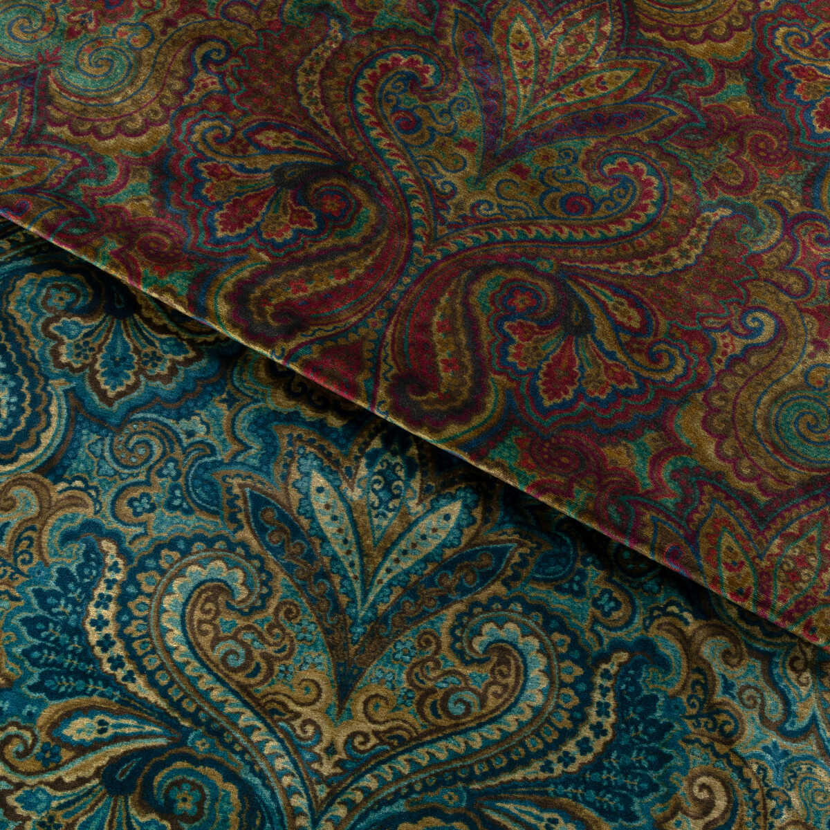 Carswell Velvet - Marine/Sky - LEE JOFA Fabric