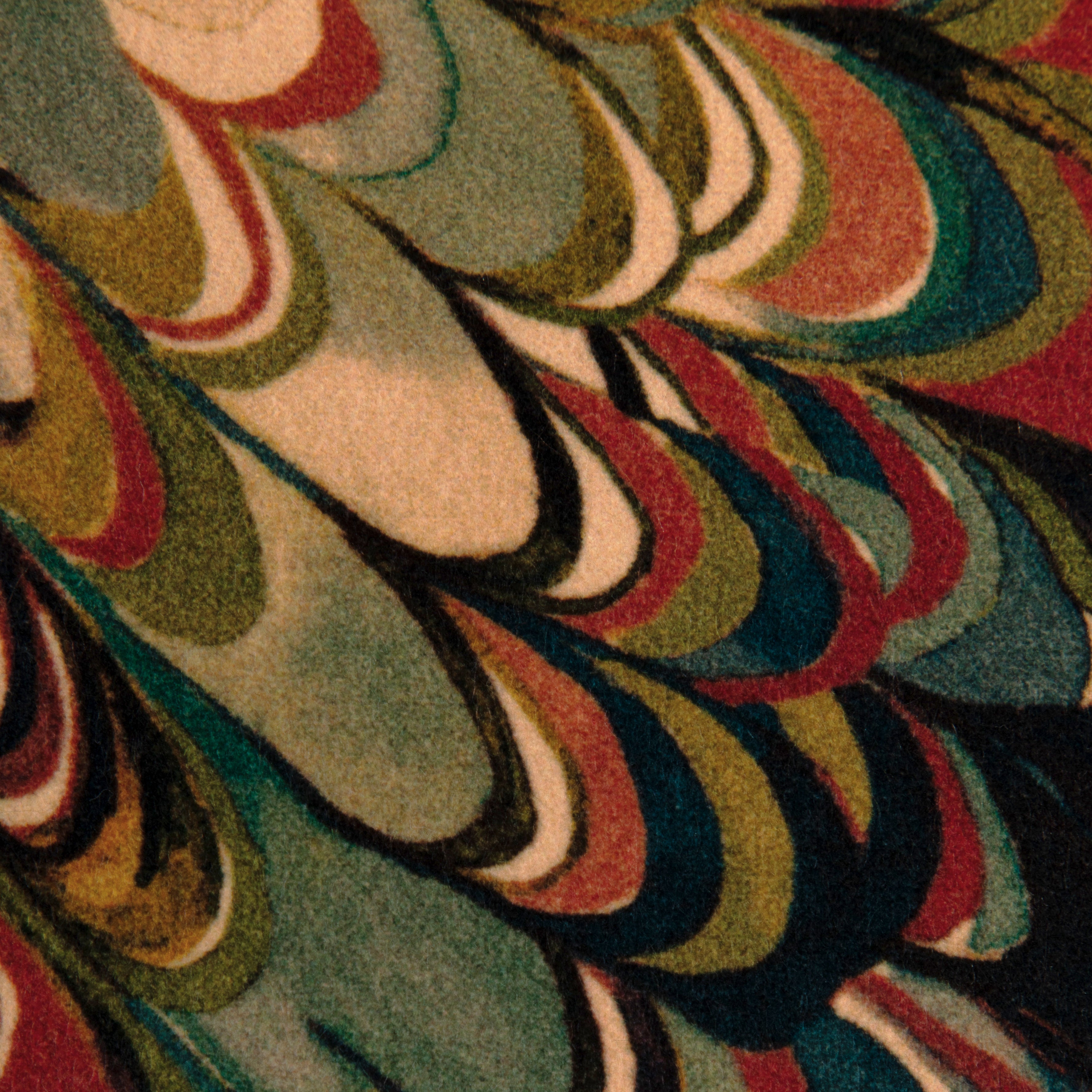 Taplow Velvet - Berry/Moss - Lee Jofa Fabric