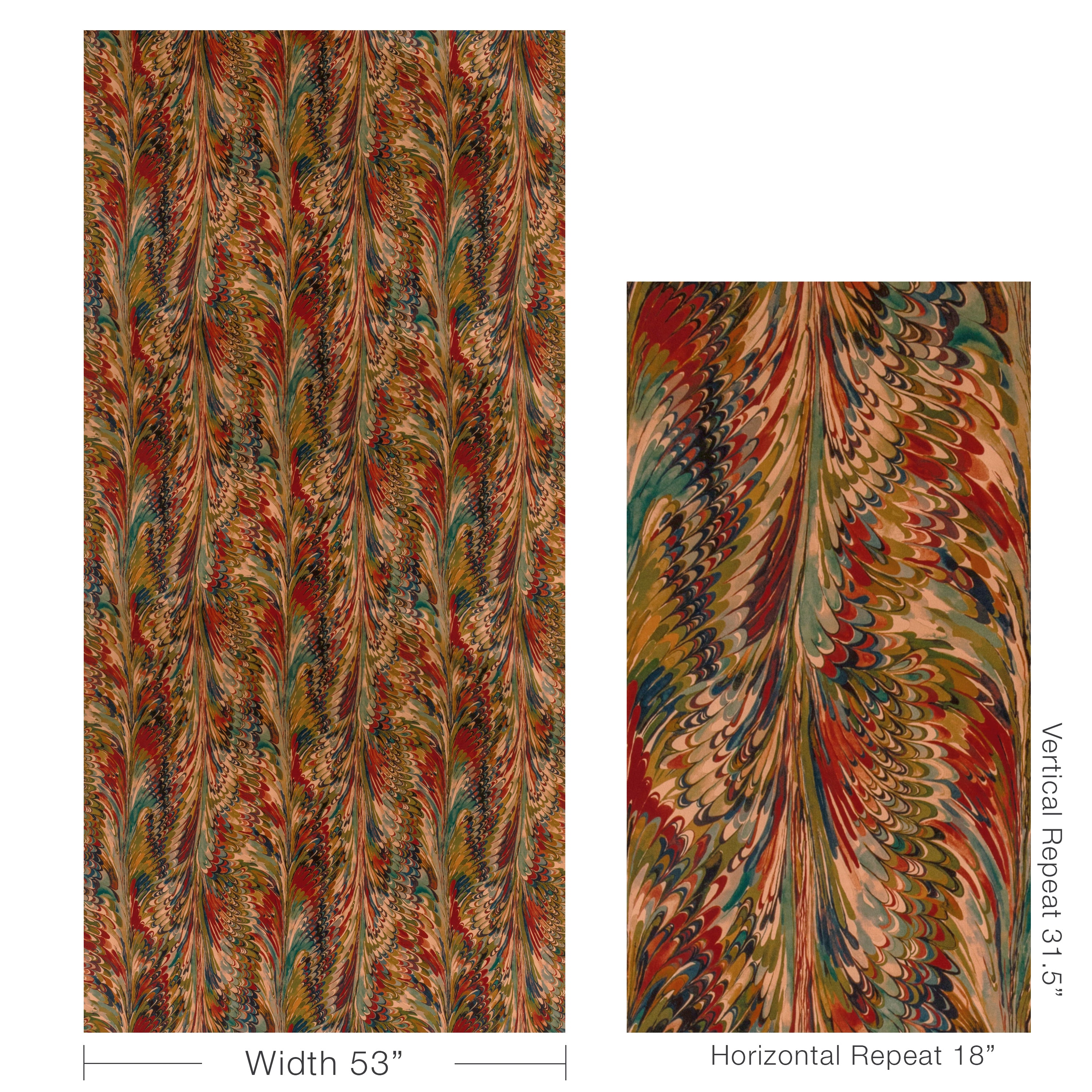 Taplow Velvet - Berry/Moss - Lee Jofa Fabric