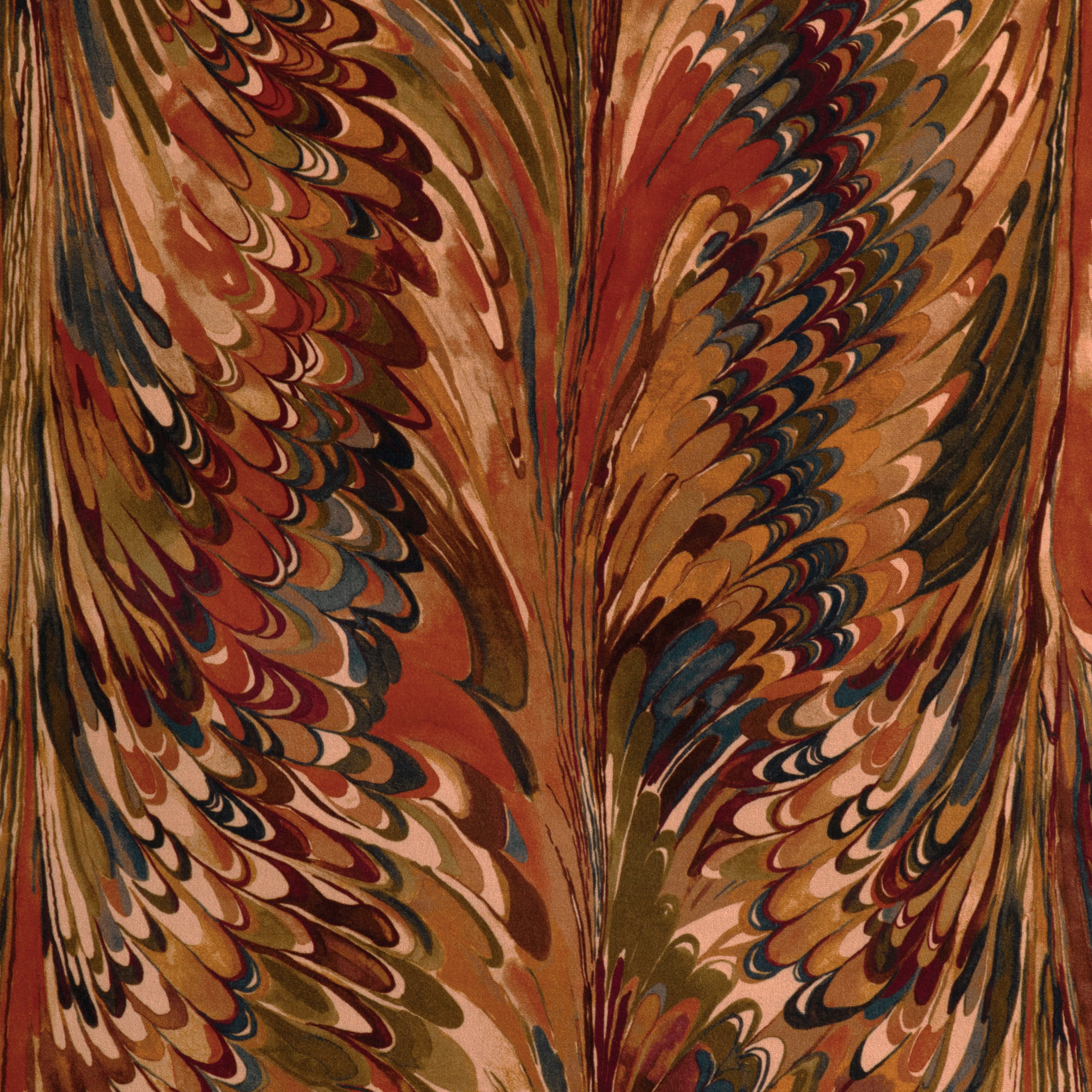 Taplow Velvet - Clay/Plum - Lee Jofa Fabric