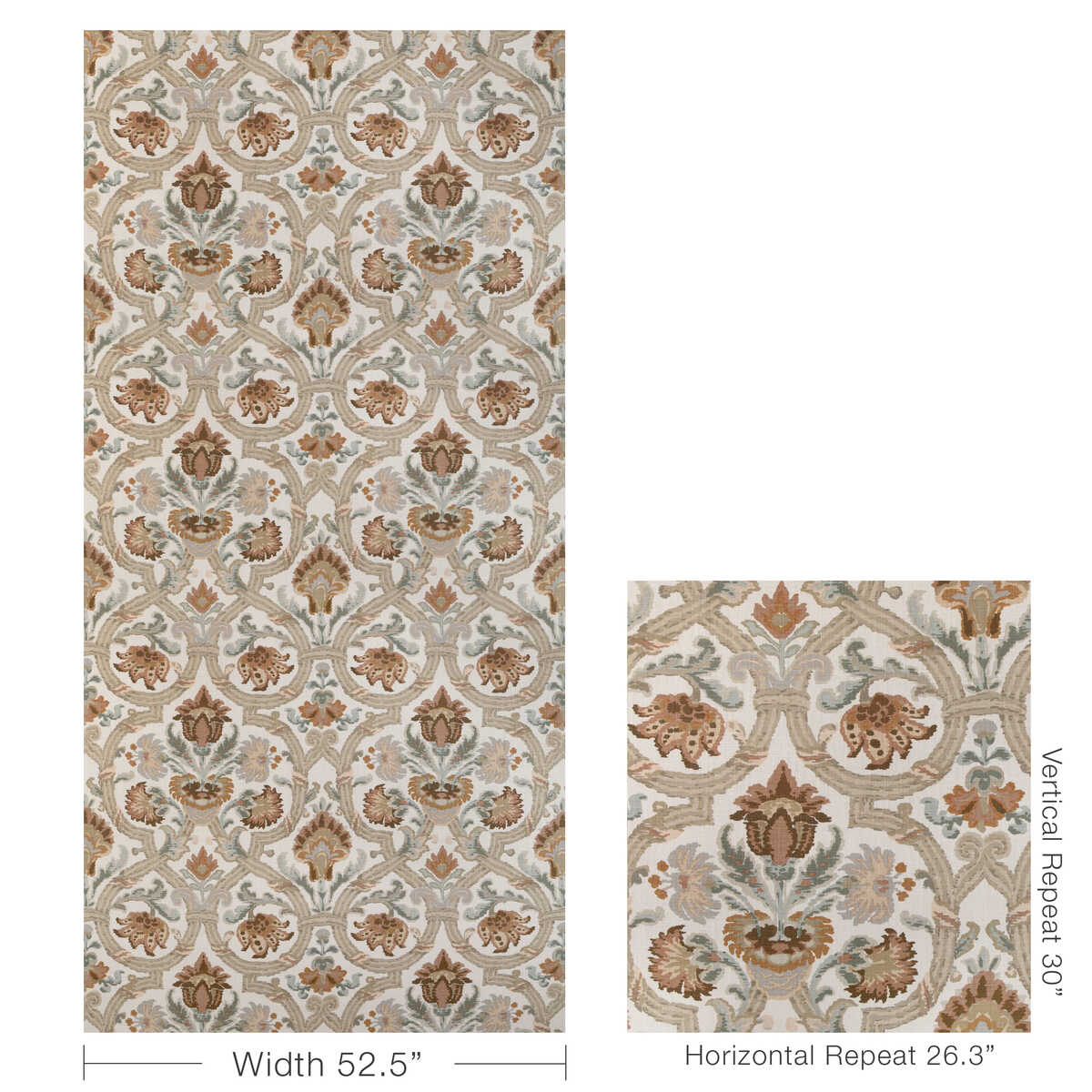 New Sevilla Linen - Clay - LEE JOFA Fabric