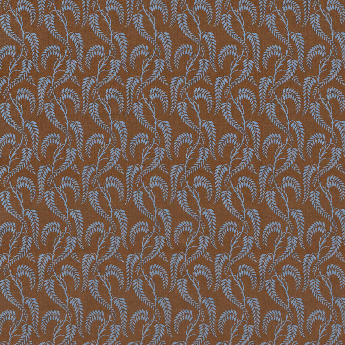 Wisteria Ii - Blue Brown Ln - Lee Jofa Fabric