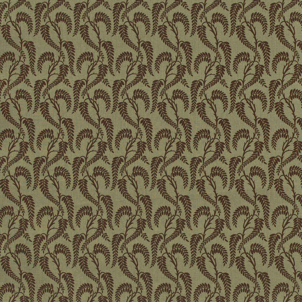 Wisteria Ii - Brown Sage Ln - LEE JOFA Fabric