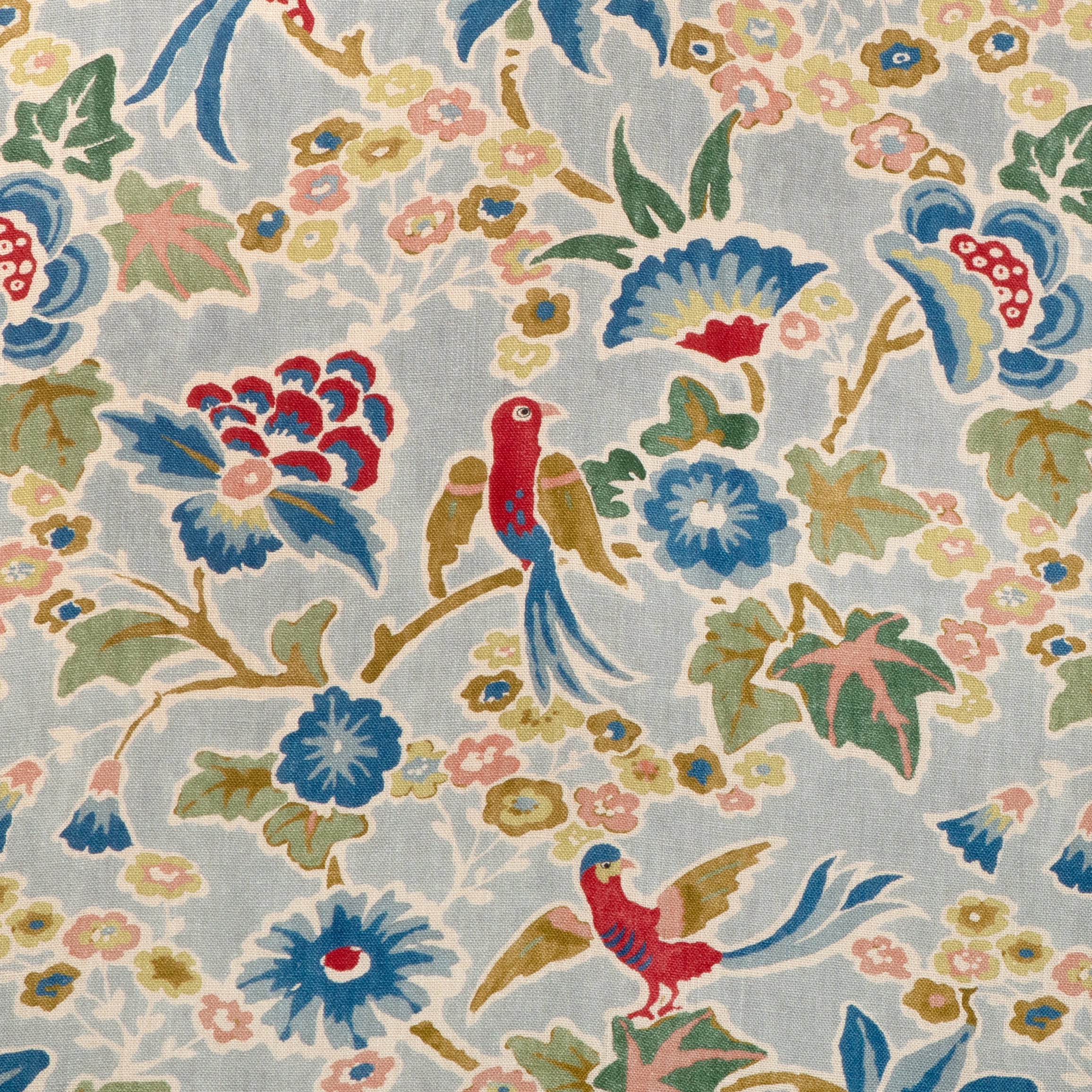 Posy Print - Blue/Multi - Lee Jofa Fabric
