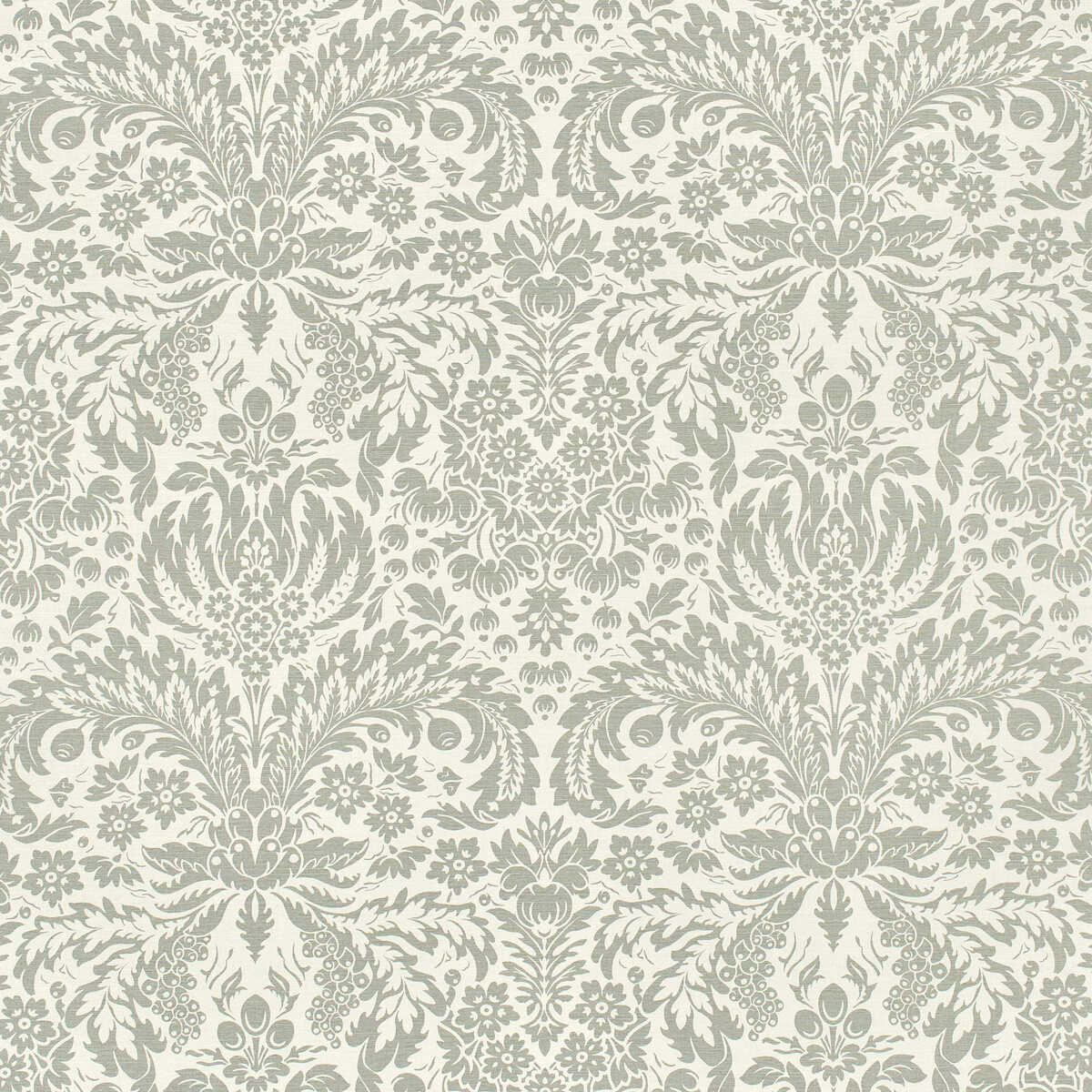 Damask - Stone Grey - LEE JOFA Fabric
