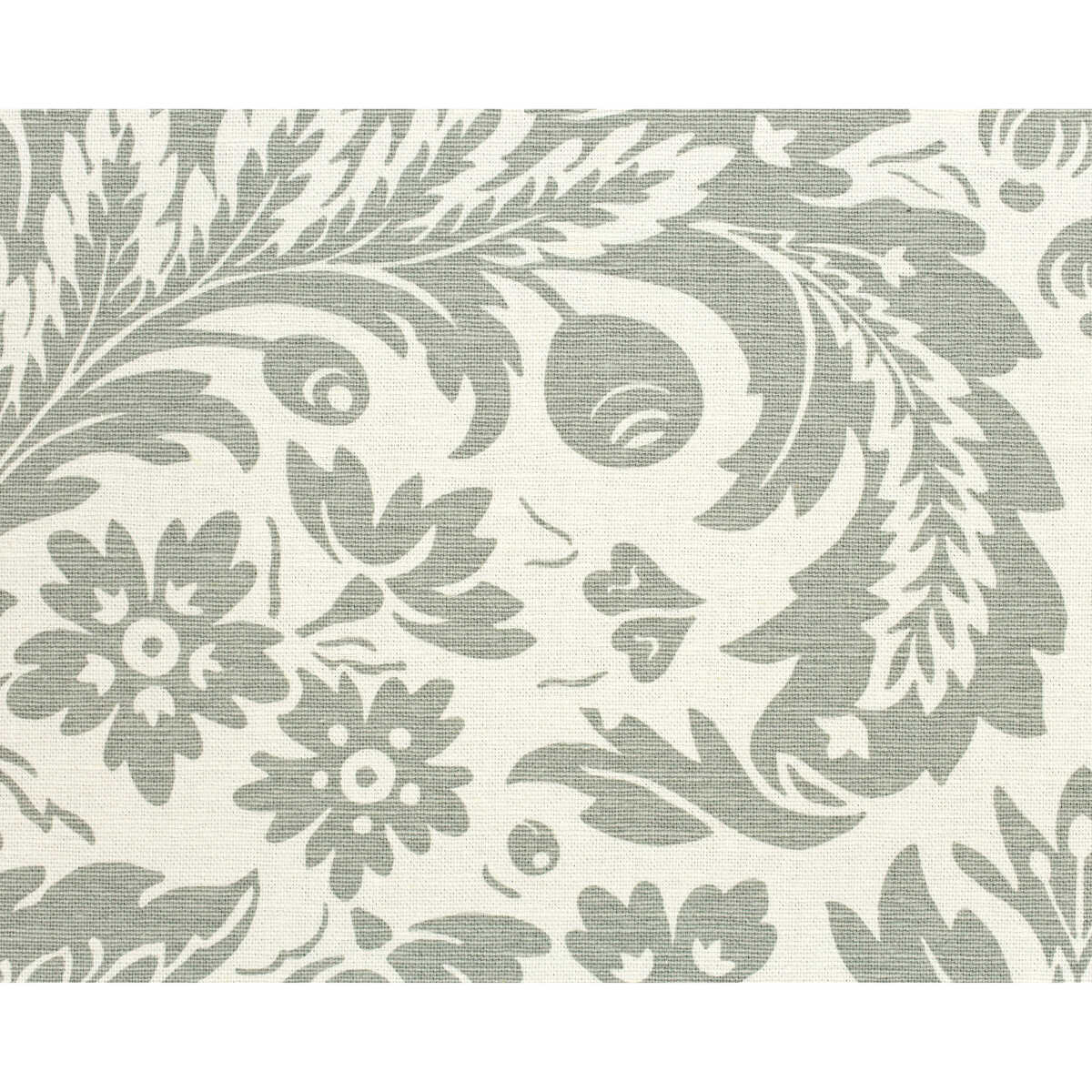 Damask - Stone Grey - LEE JOFA Fabric