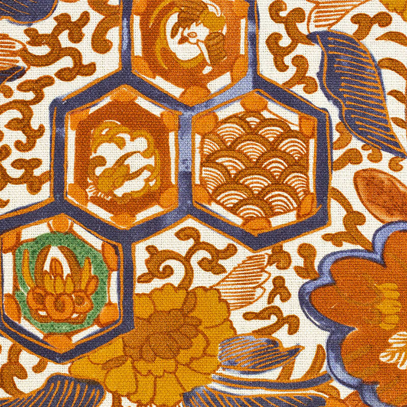 Imari I - Orange - LEE JOFA Tela