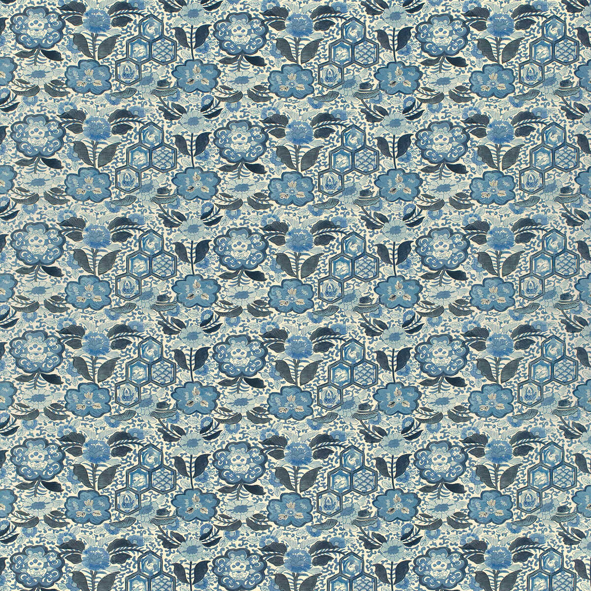 Imari I - Blue - LEE JOFA Tela