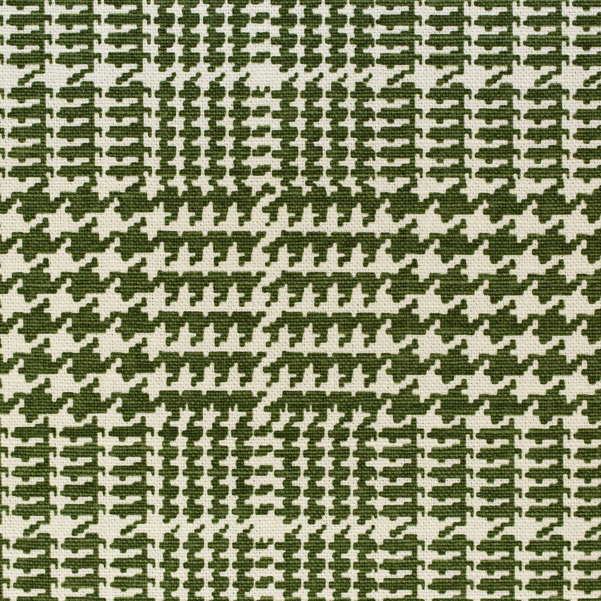 Pied De Poule - Dark Green - LEE JOFA Fabric
