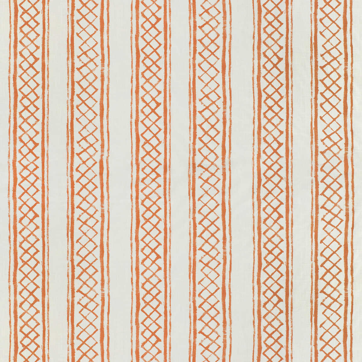 Milos Stripe - Terracotta - LEE JOFA Fabric