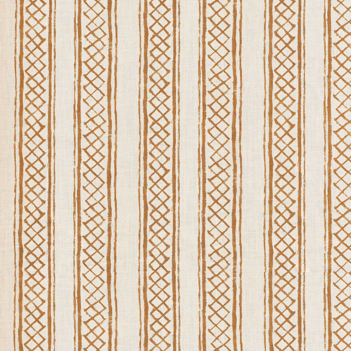 Milos Stripe - Ochre - LEE JOFA Fabric