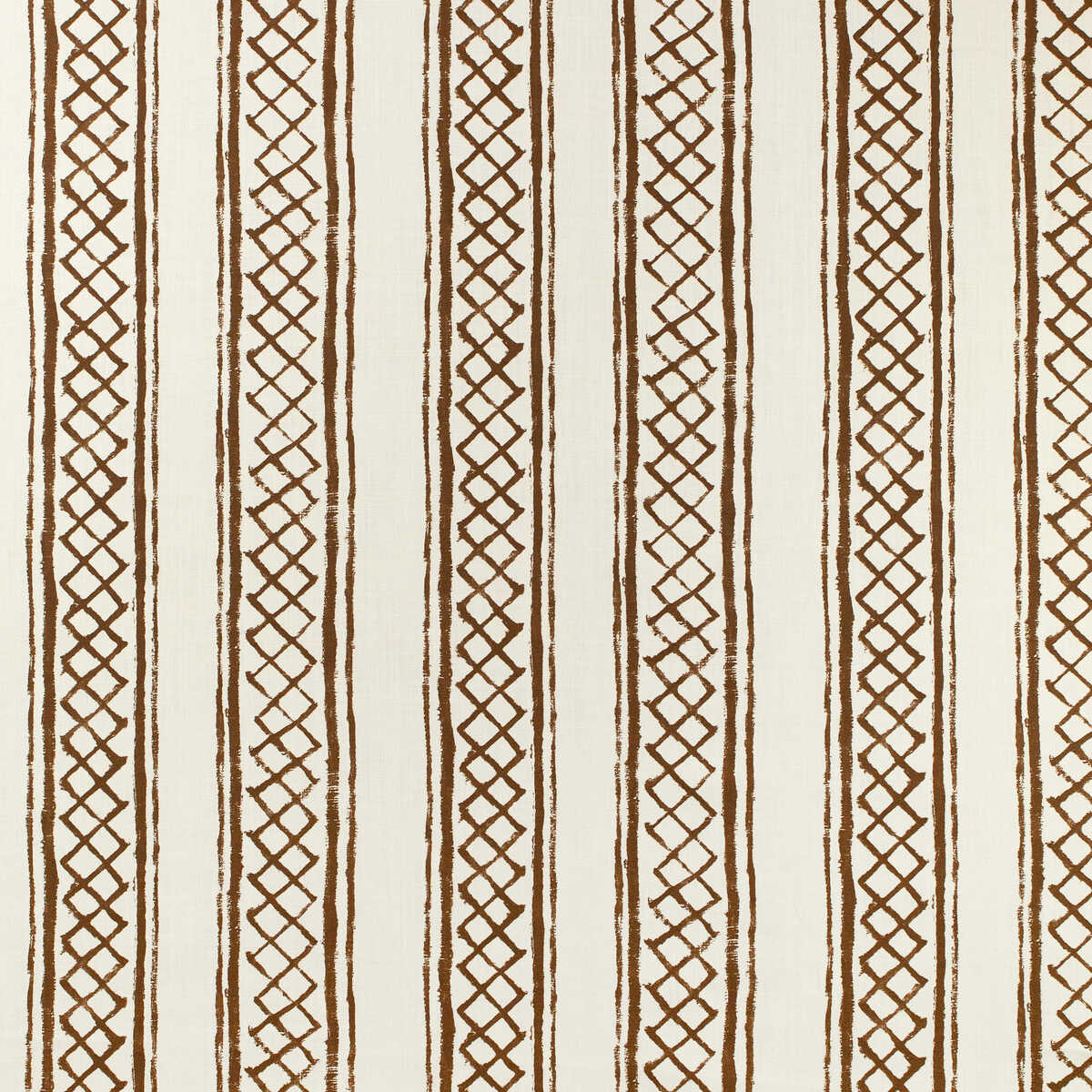 Milos Stripe - Brown - LEE JOFA Fabric