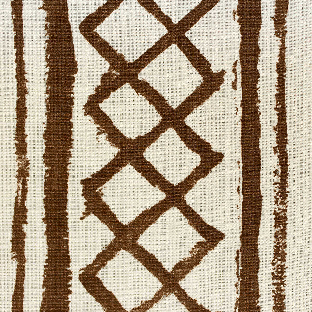 Milos Stripe - Brown - LEE JOFA Fabric
