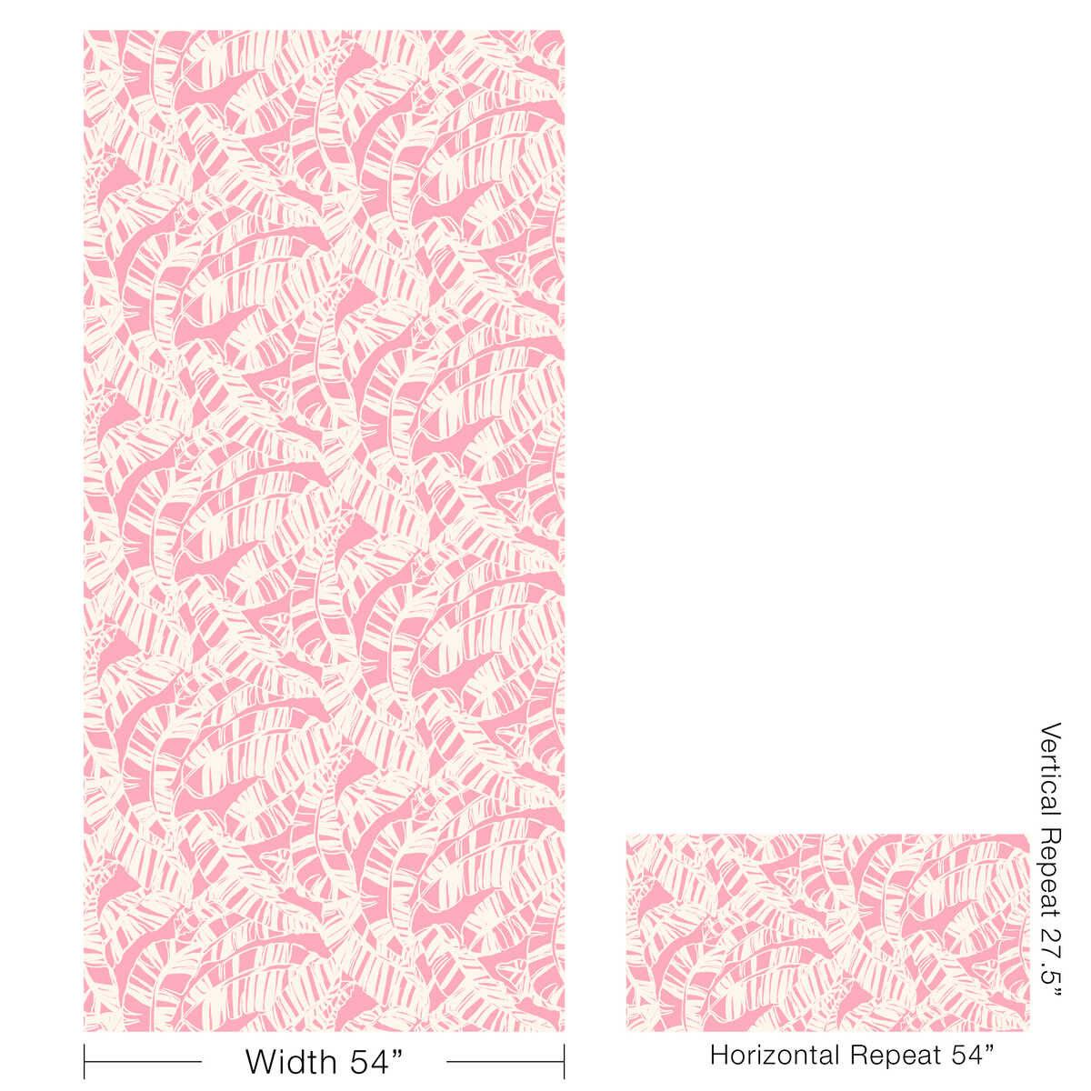 Just Bananas - Pink - LEE JOFA Fabric