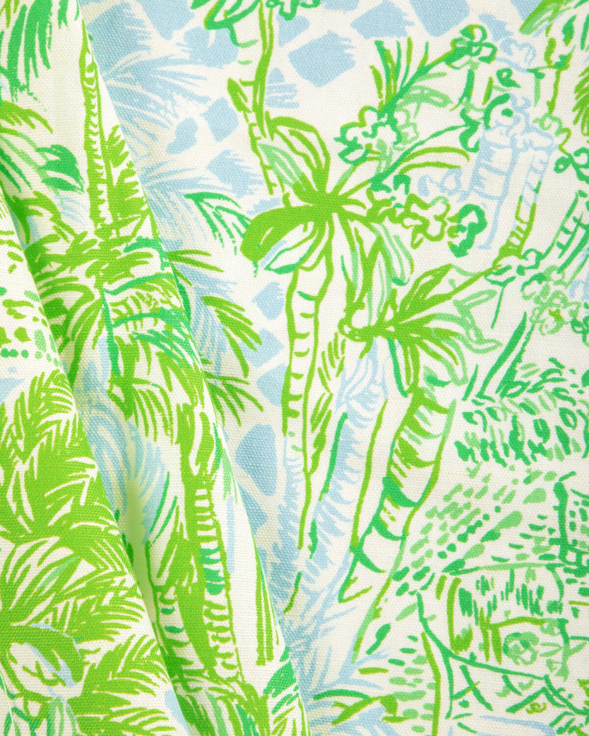 Palm Beach - Blue/Green - LEE JOFA Fabric