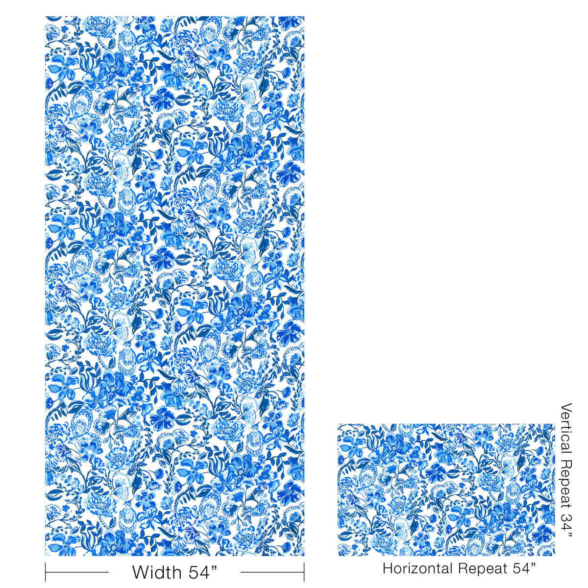She'S Got Sol - Indigo - LEE JOFA Fabric