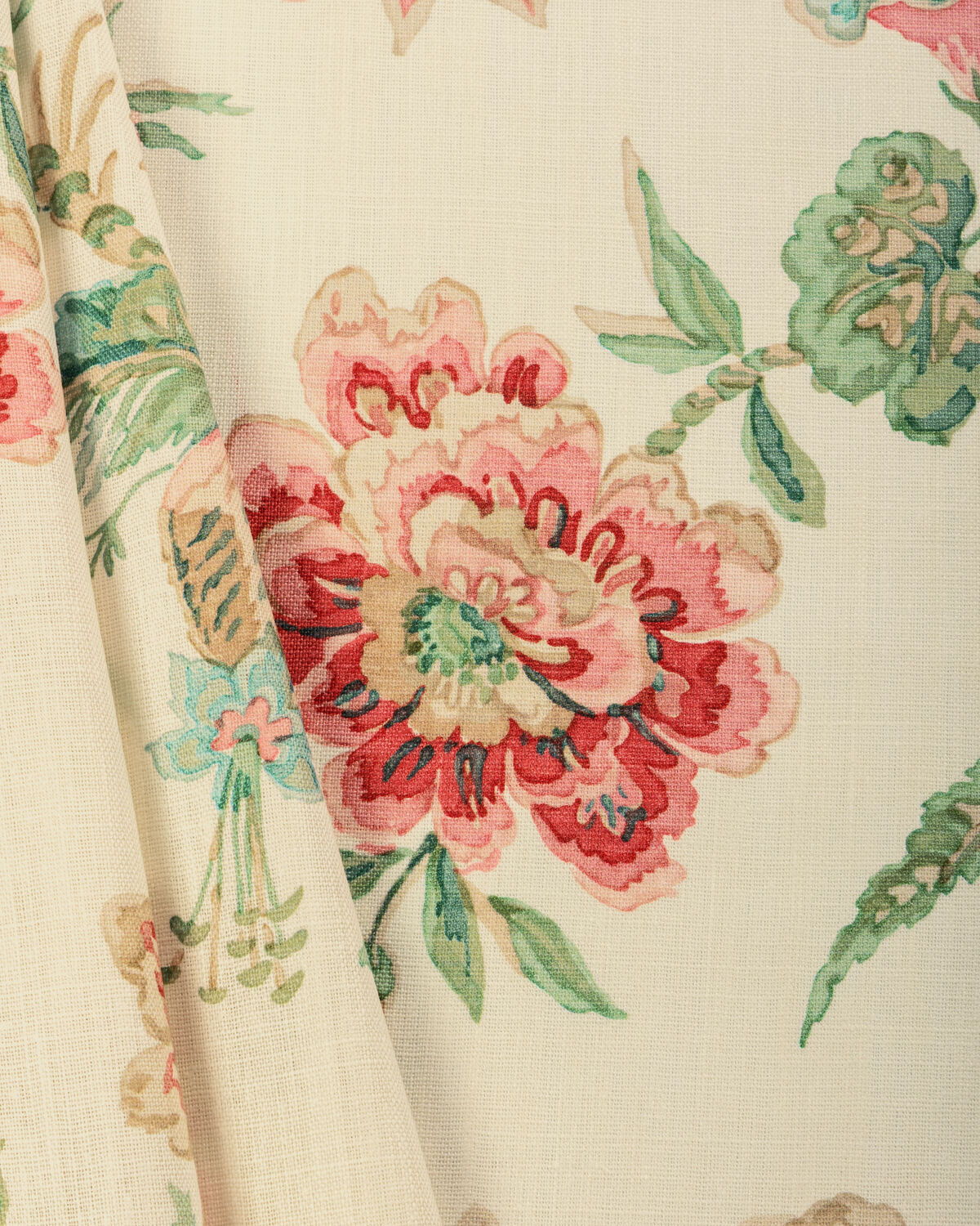 Rosemont Print - Rose - Lee Jofa Fabric