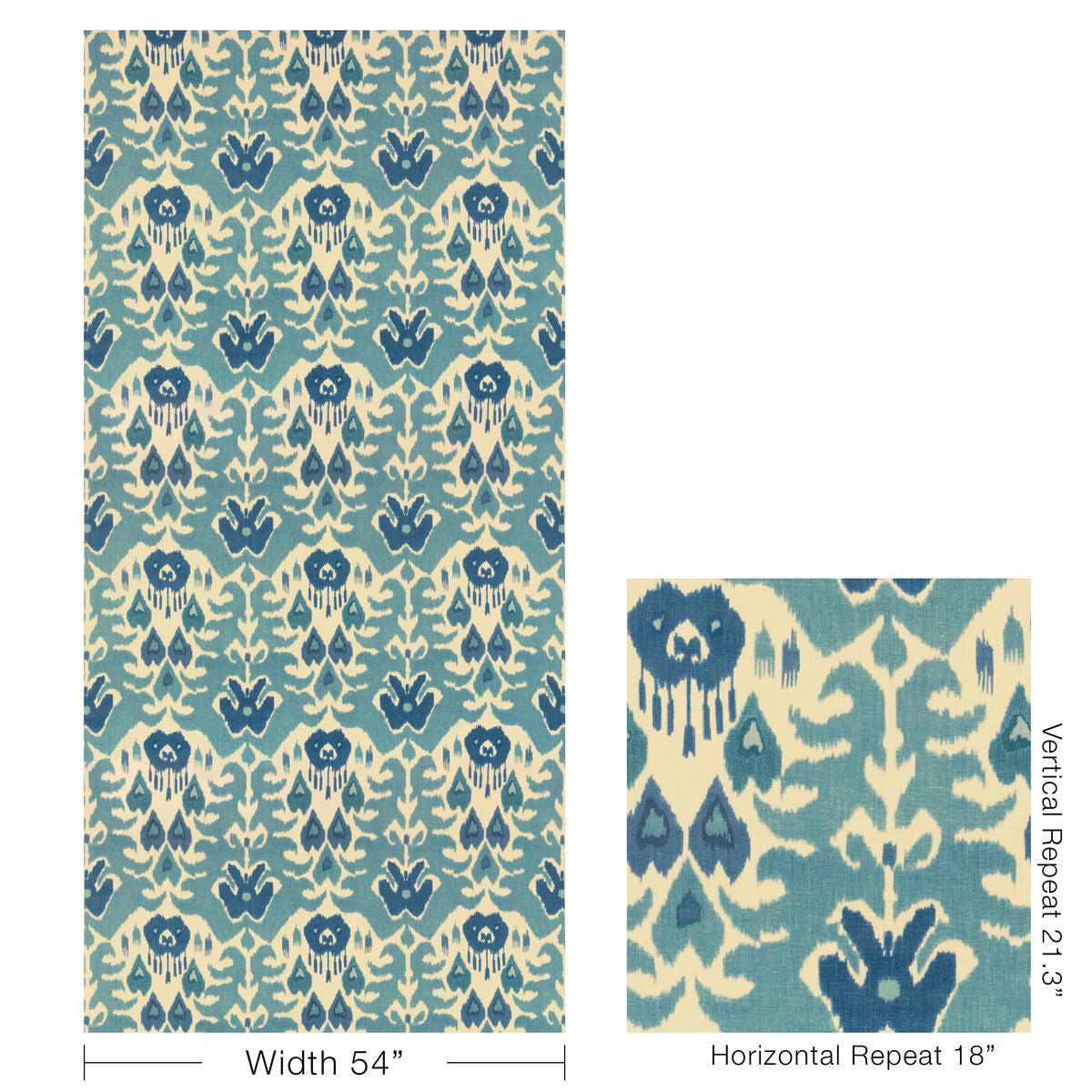 Marco Polo Ii - Blue/Ink - Lee Jofa Fabric