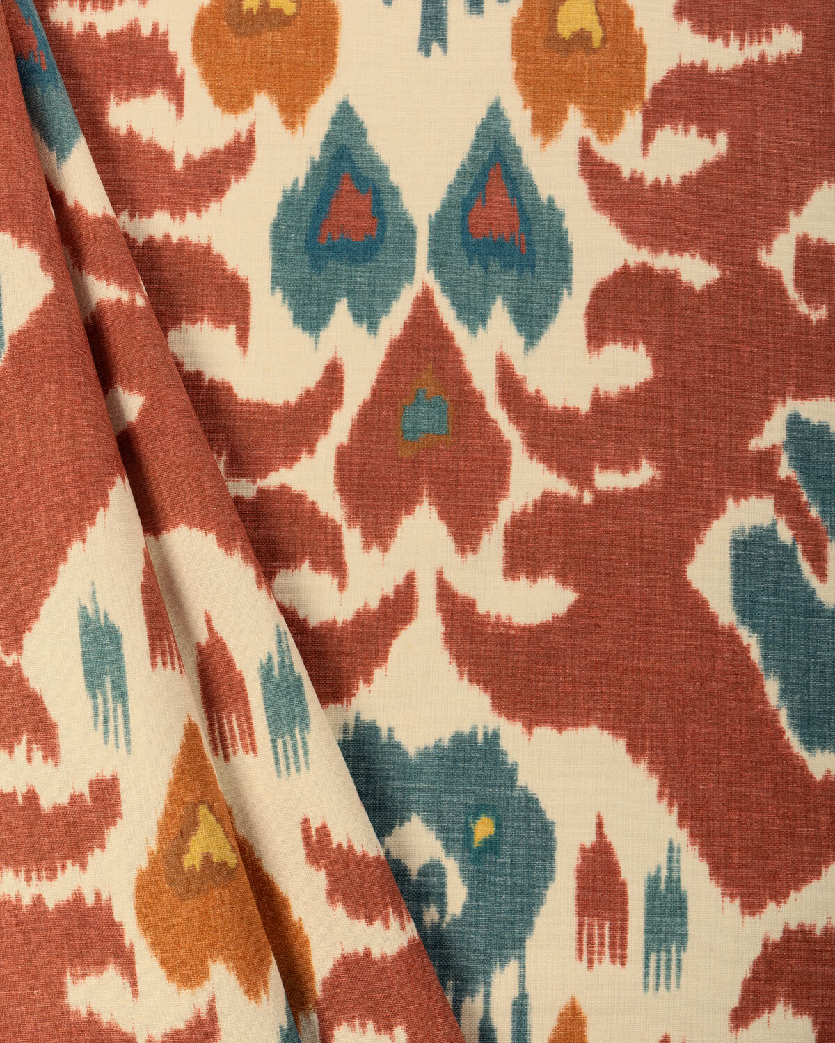 Marco Polo Ii - Brick/Teal - Lee Jofa Fabric