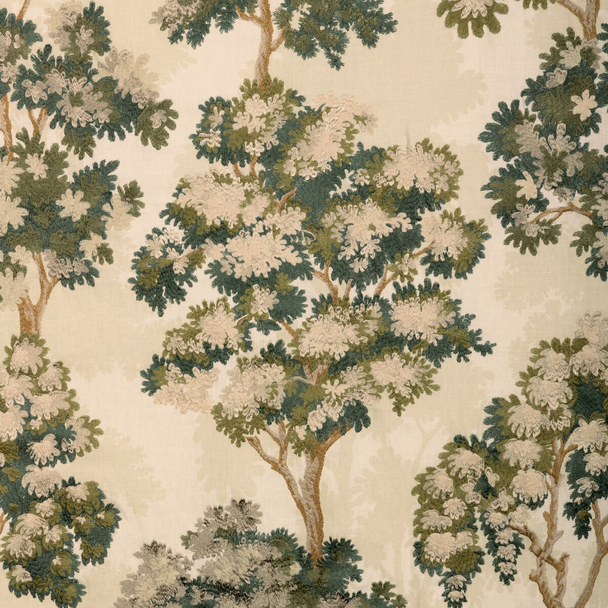 Sherwood Emb - Spruce - Lee Jofa Tela