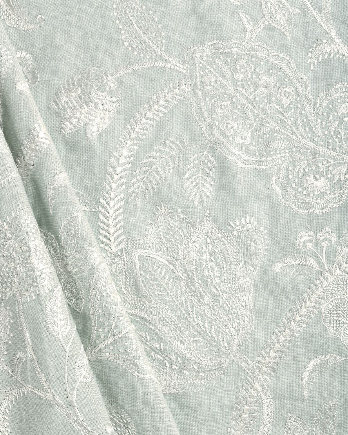 Summerfield Emb - Aqua - Lee Jofa Tela