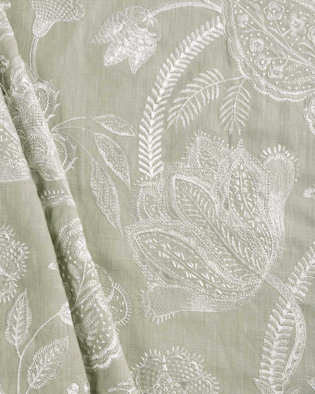 Summerfield Emb - Celery - LEE JOFA Fabric