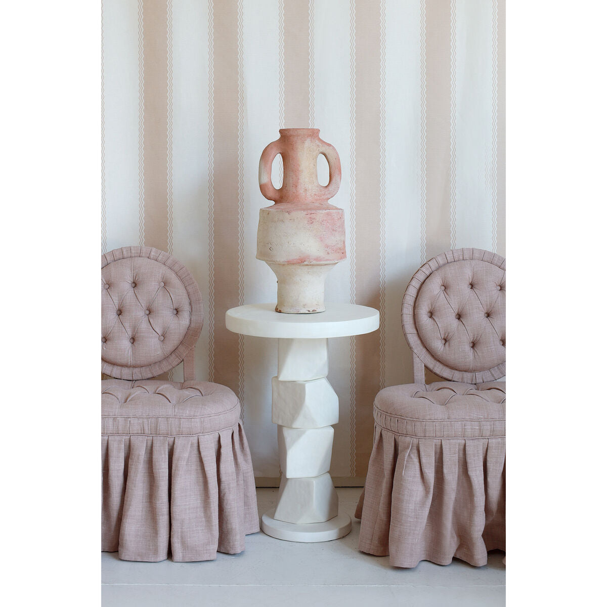 Onda Stripe - Rose - Lee Jofa Fabric