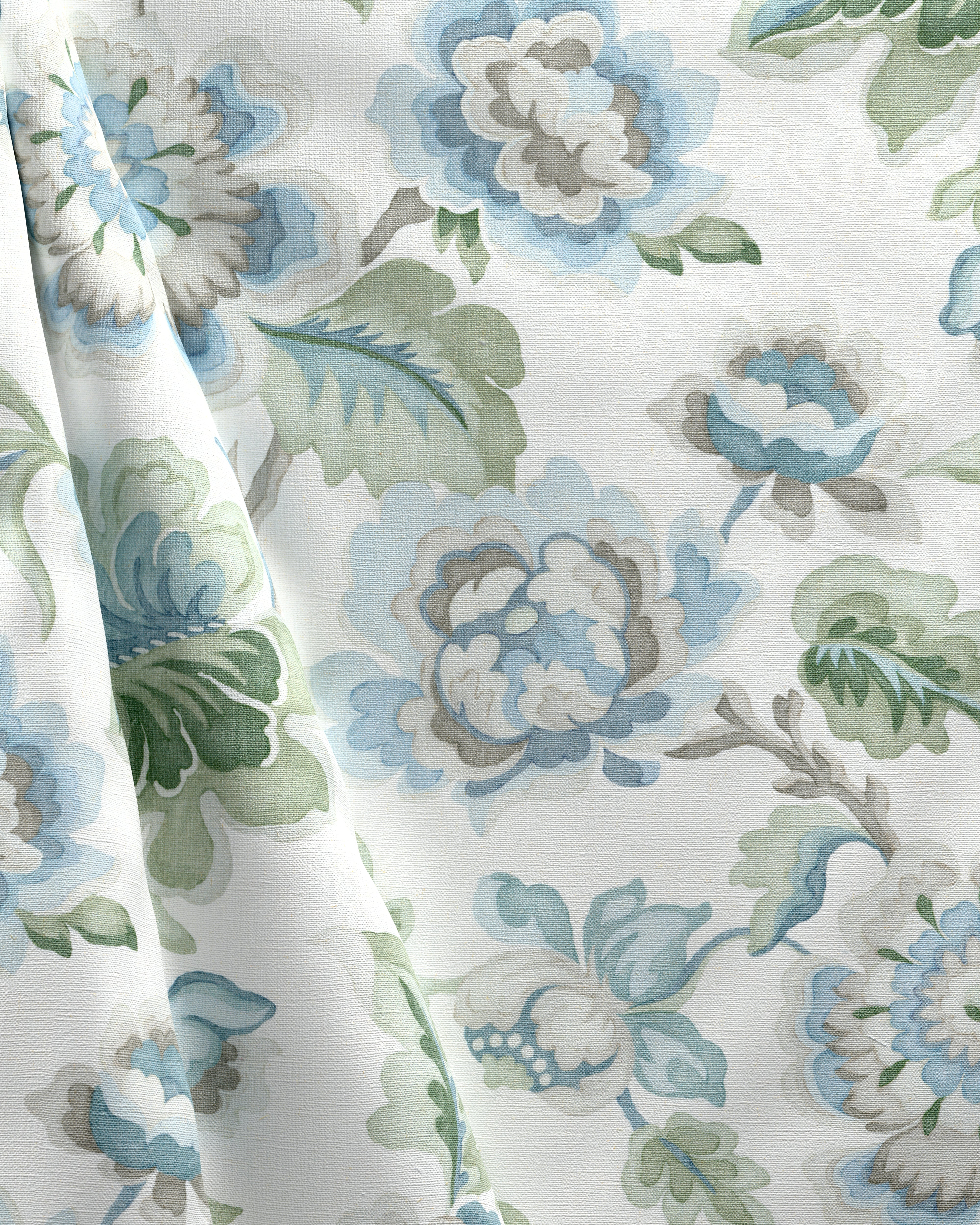 Bloomfield Print - Seamist - Lee Jofa Fabric
