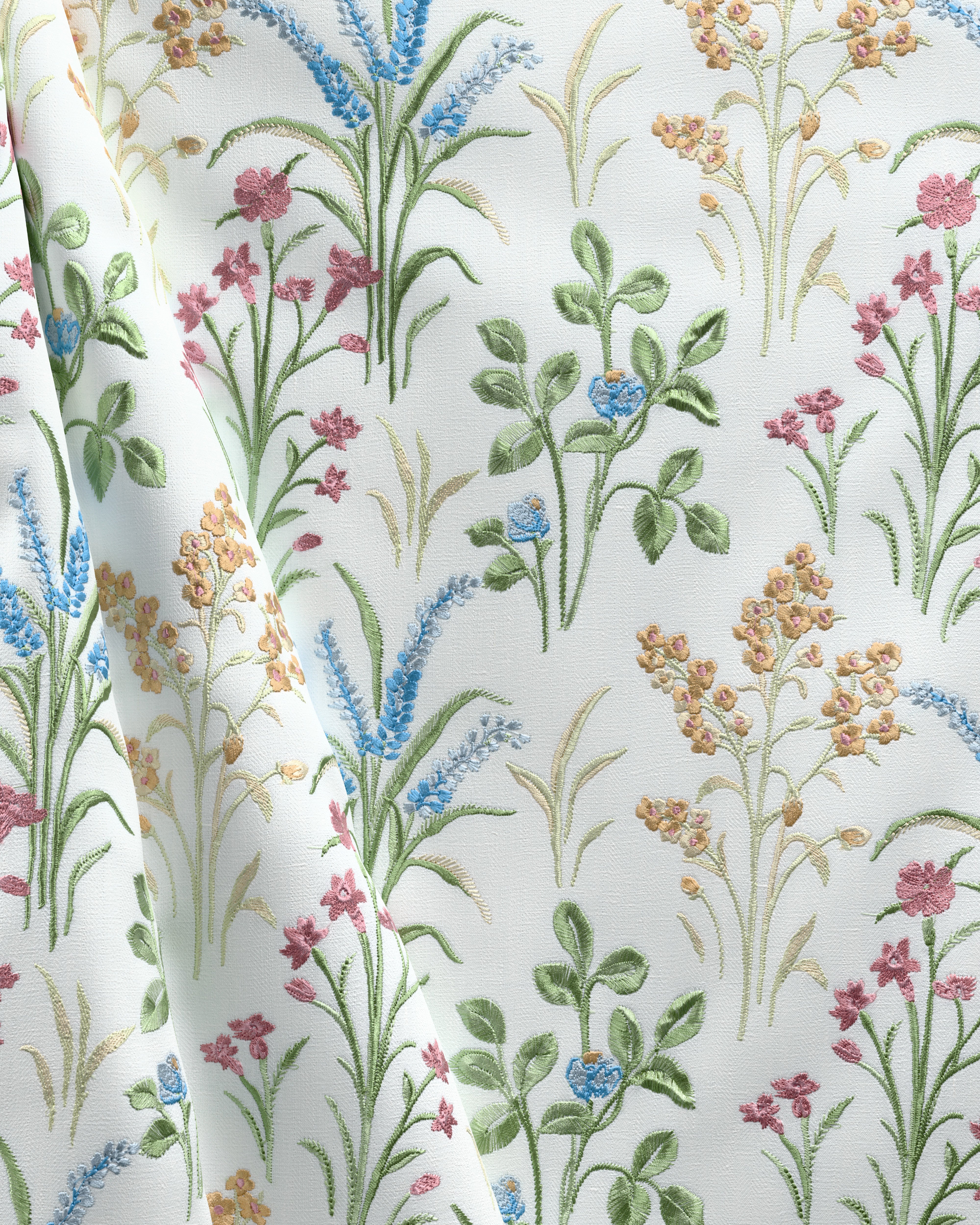 Gladwyn Emb - Meadow - Lee Jofa Fabric