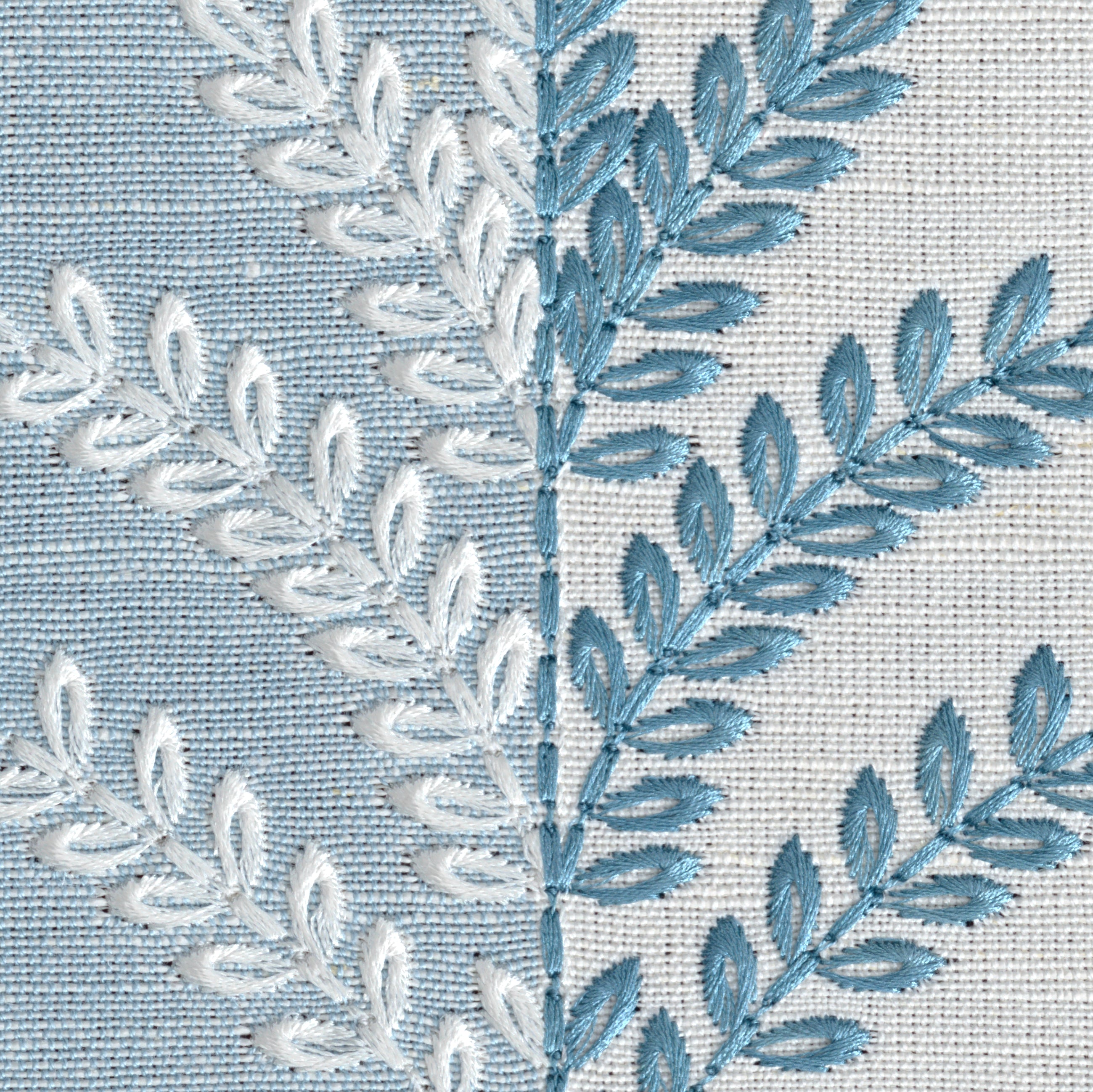 Filaree Emb - Chambray - Lee Jofa Fabric